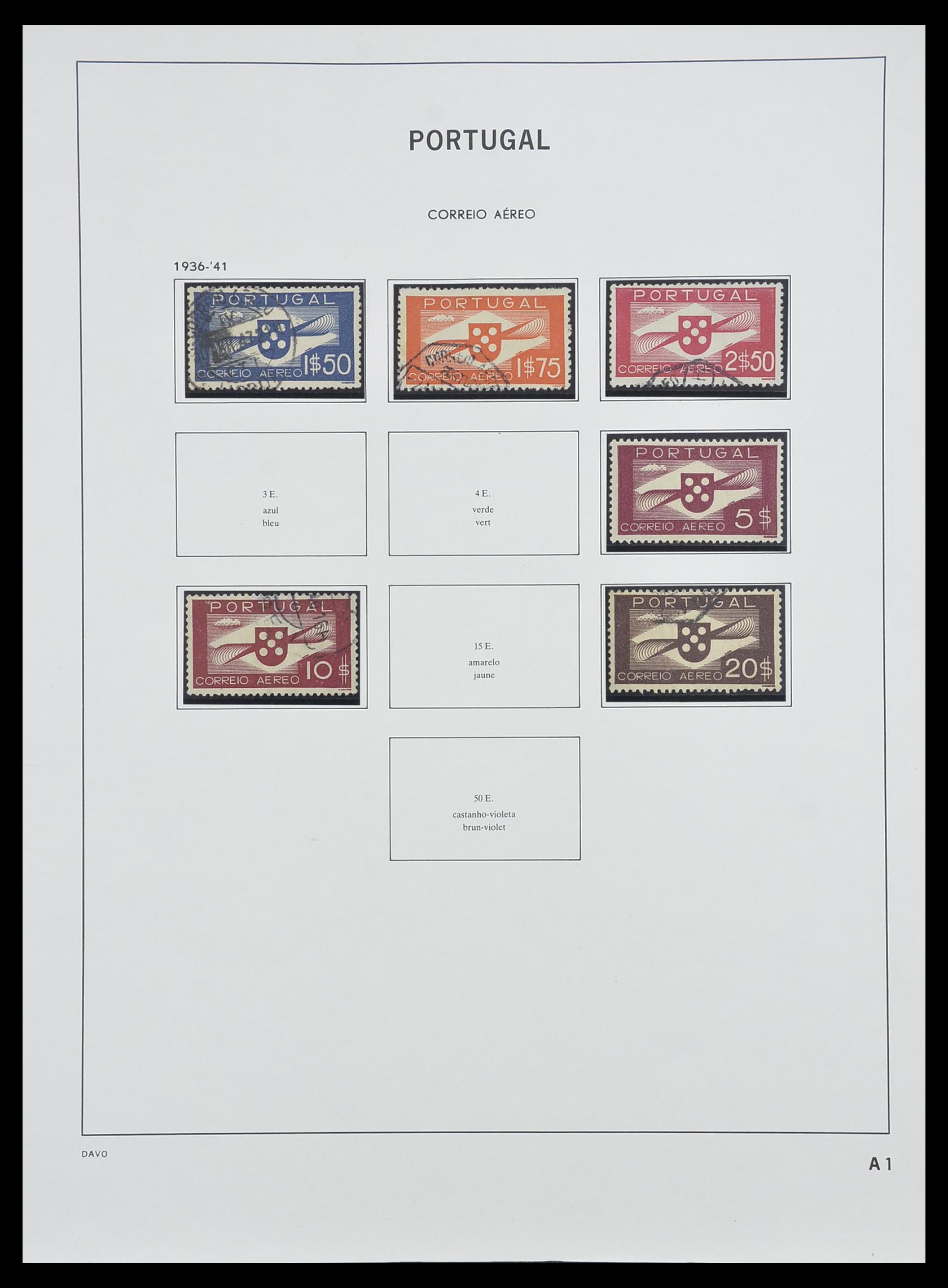 33491 084 - Postzegelverzameling 33491 Portugal 1853-2010.