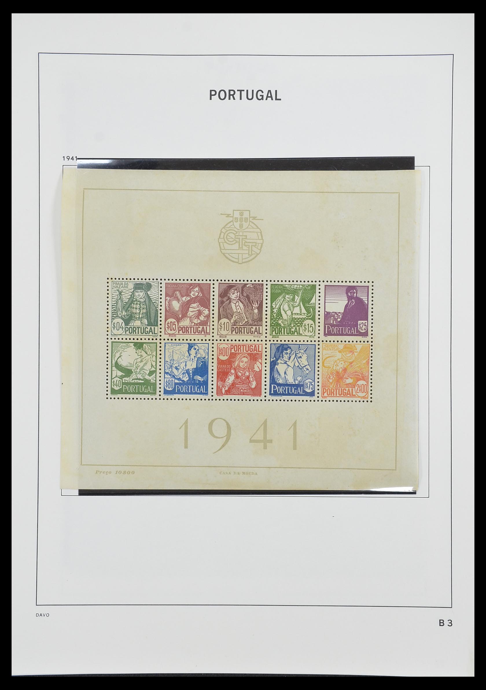 33491 085 - Postzegelverzameling 33491 Portugal 1853-2010.