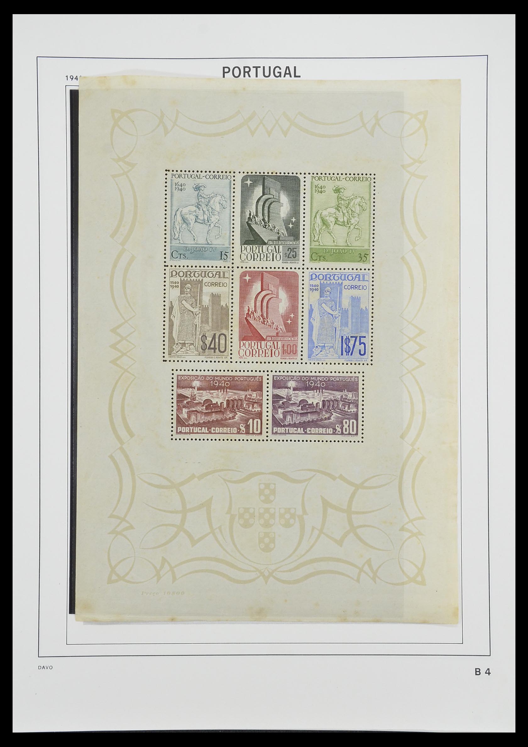 33491 086 - Postzegelverzameling 33491 Portugal 1853-2010.
