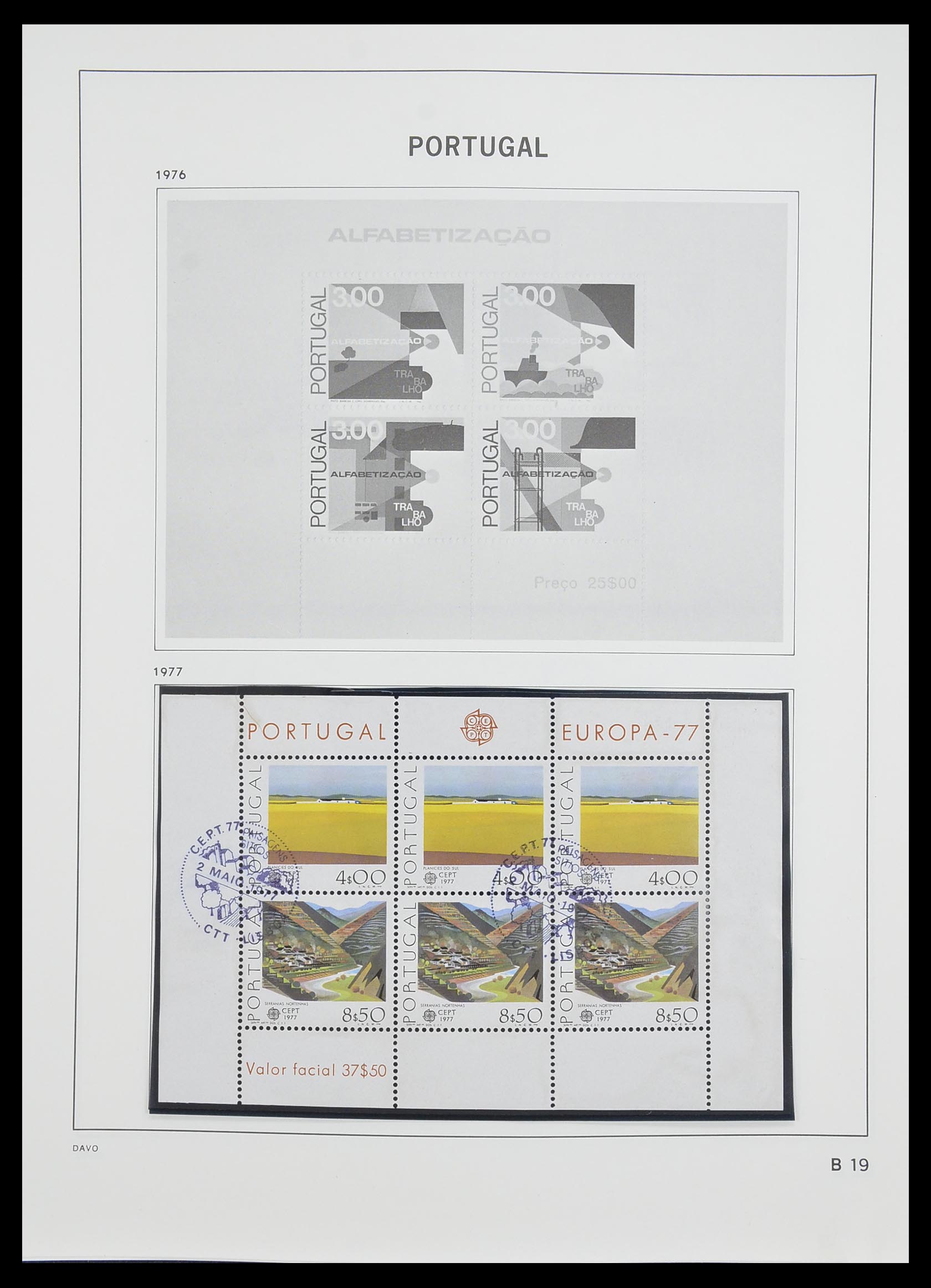 33491 090 - Postzegelverzameling 33491 Portugal 1853-2010.
