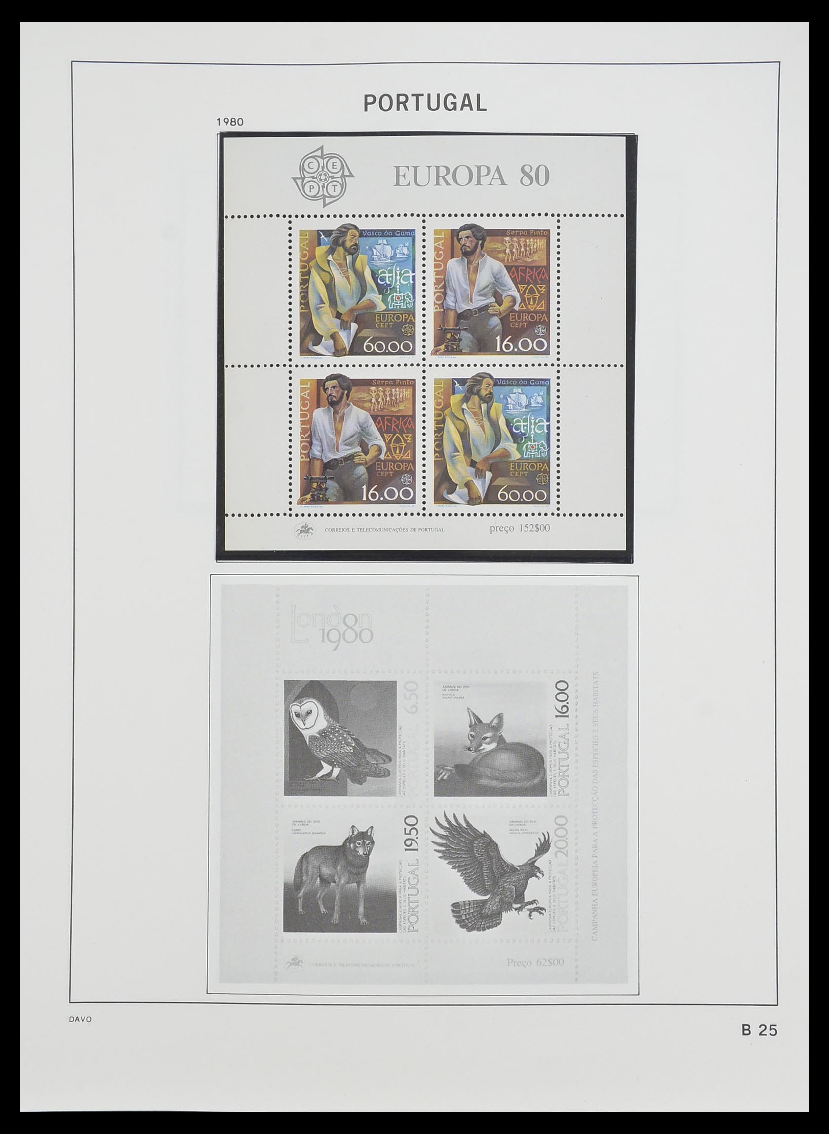 33491 095 - Postzegelverzameling 33491 Portugal 1853-2010.
