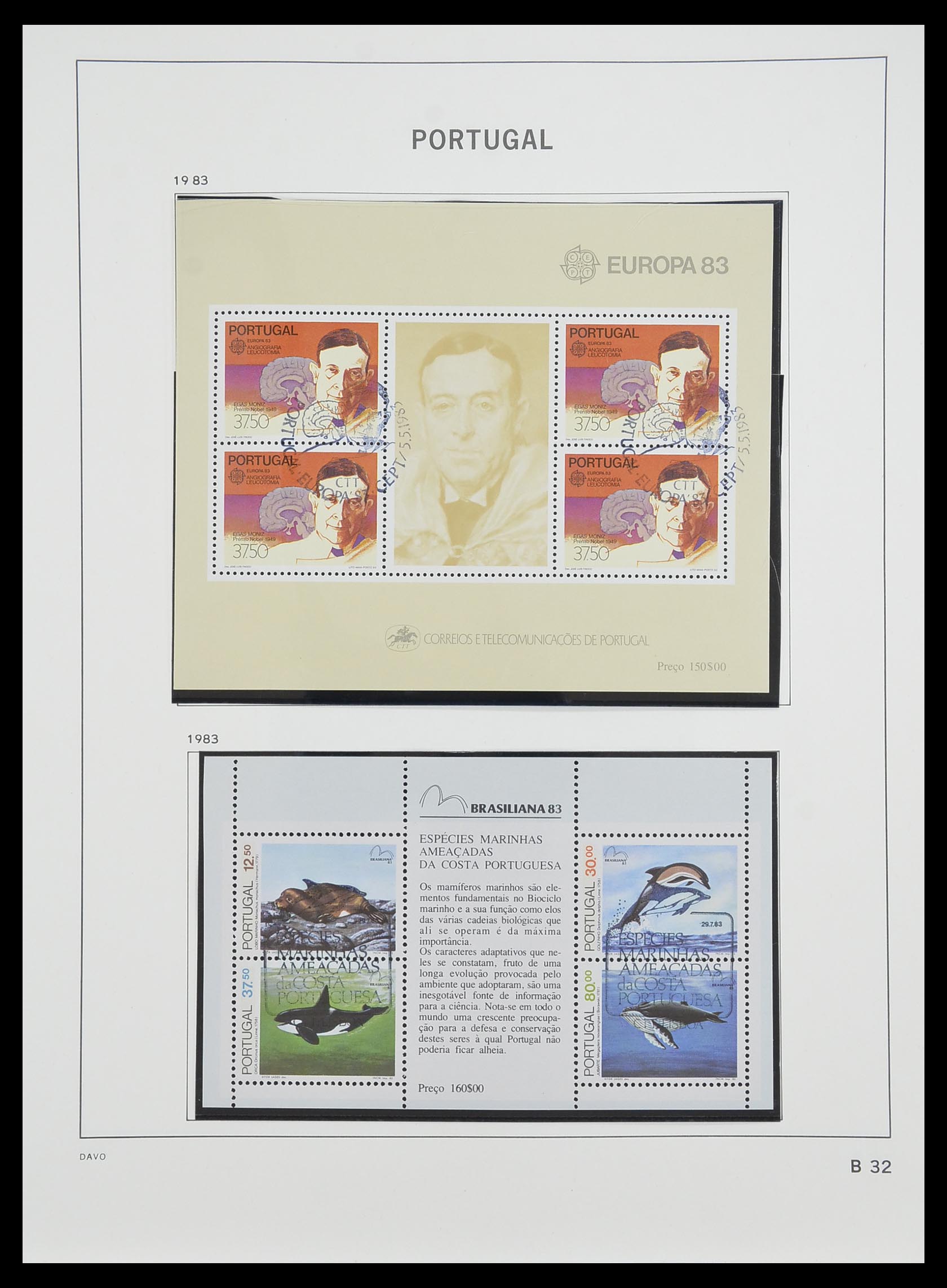 33491 102 - Postzegelverzameling 33491 Portugal 1853-2010.