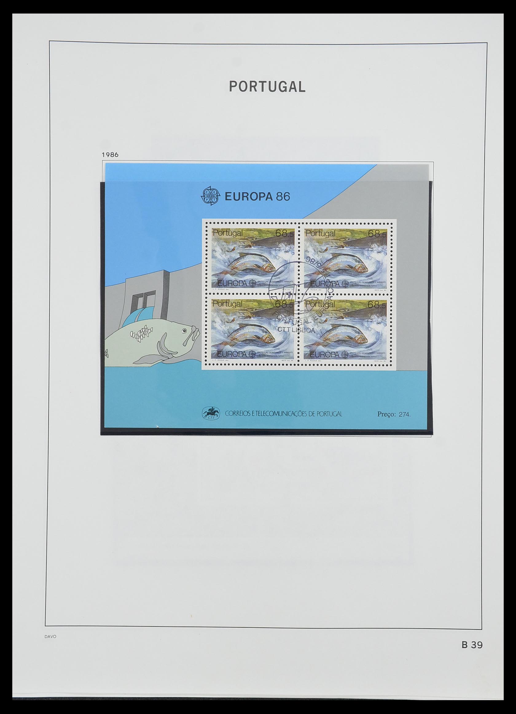 33491 112 - Postzegelverzameling 33491 Portugal 1853-2010.