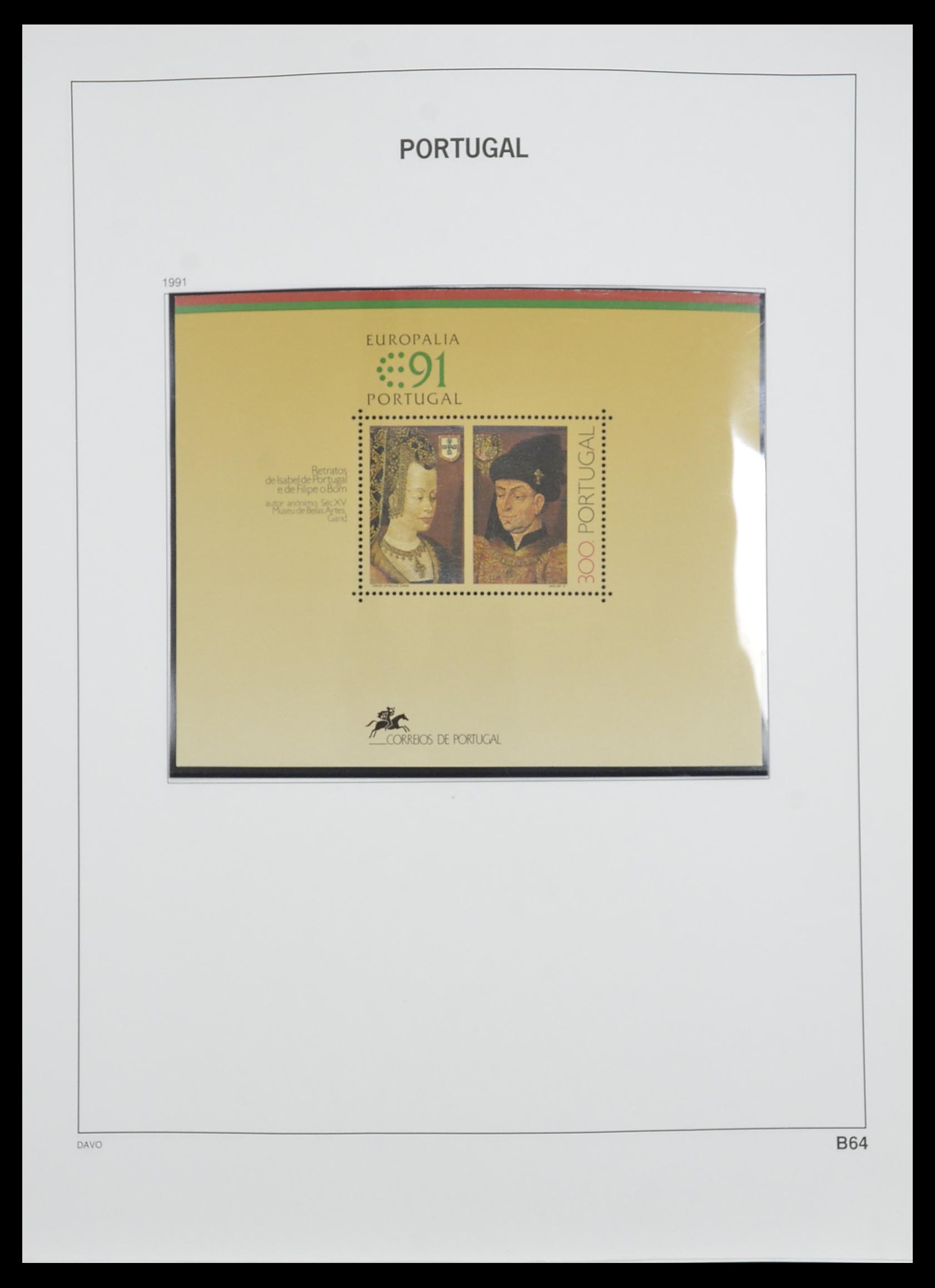 33491 122 - Postzegelverzameling 33491 Portugal 1853-2010.