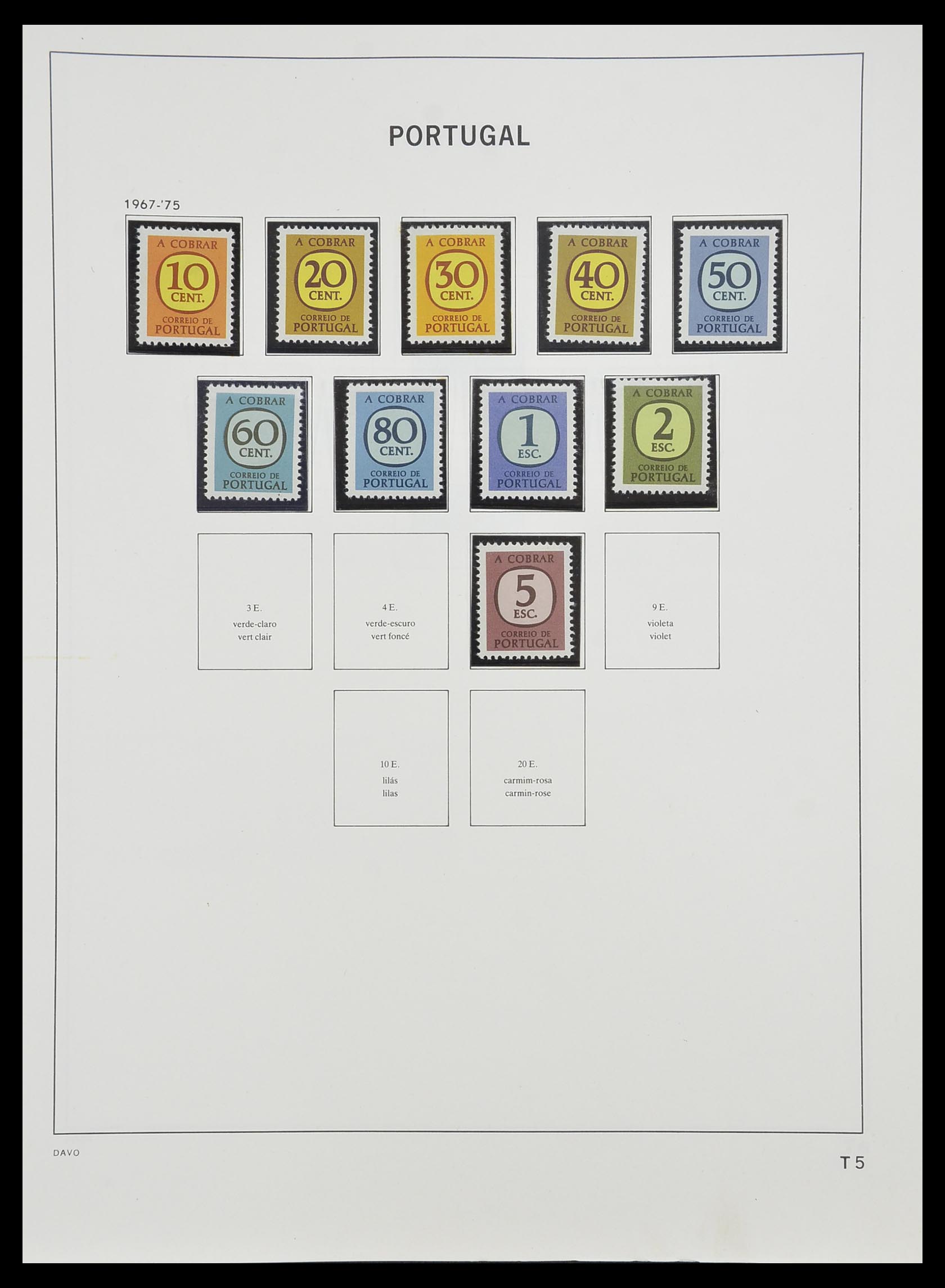 33491 133 - Postzegelverzameling 33491 Portugal 1853-2010.