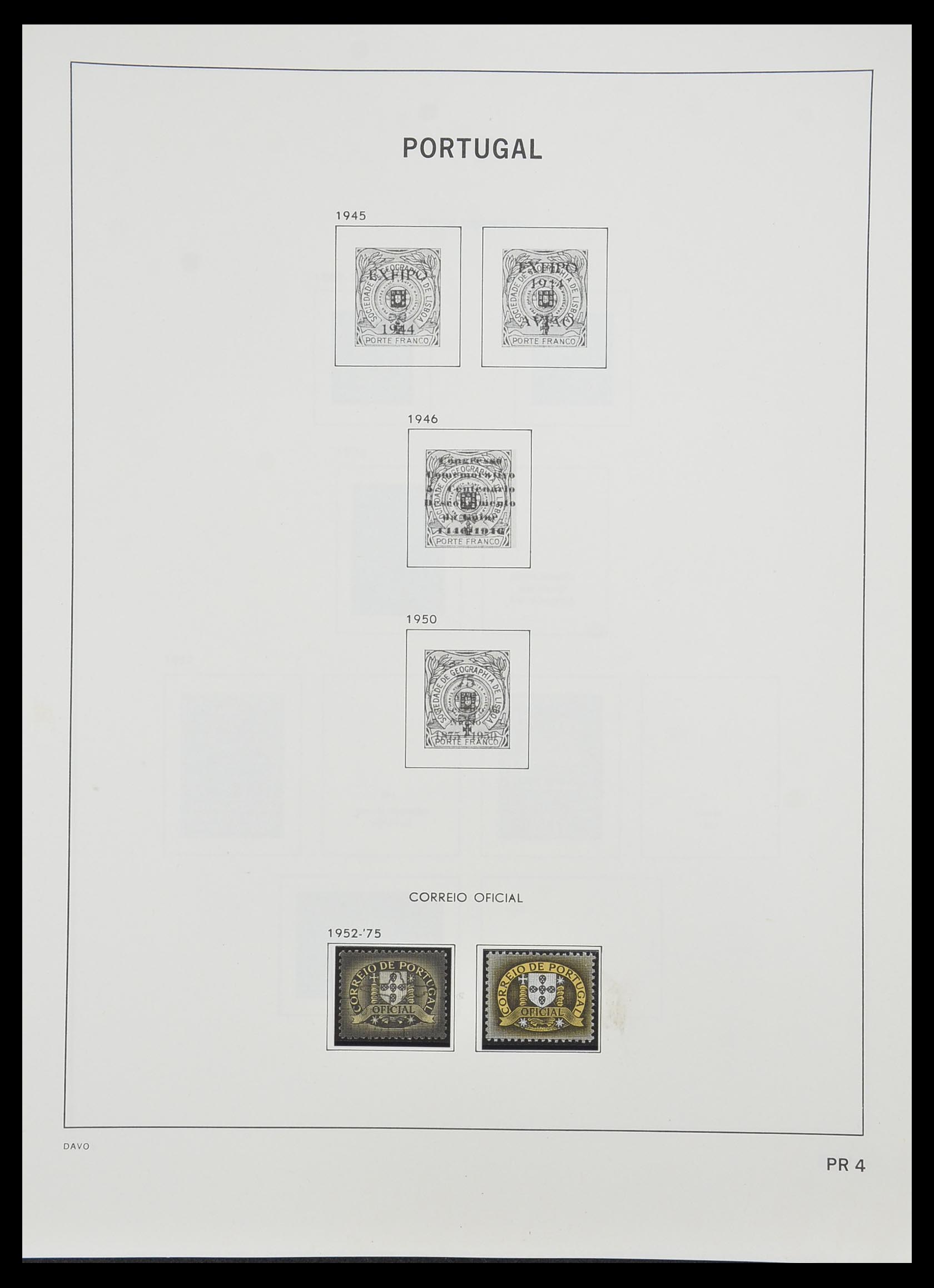 33491 136 - Postzegelverzameling 33491 Portugal 1853-2010.