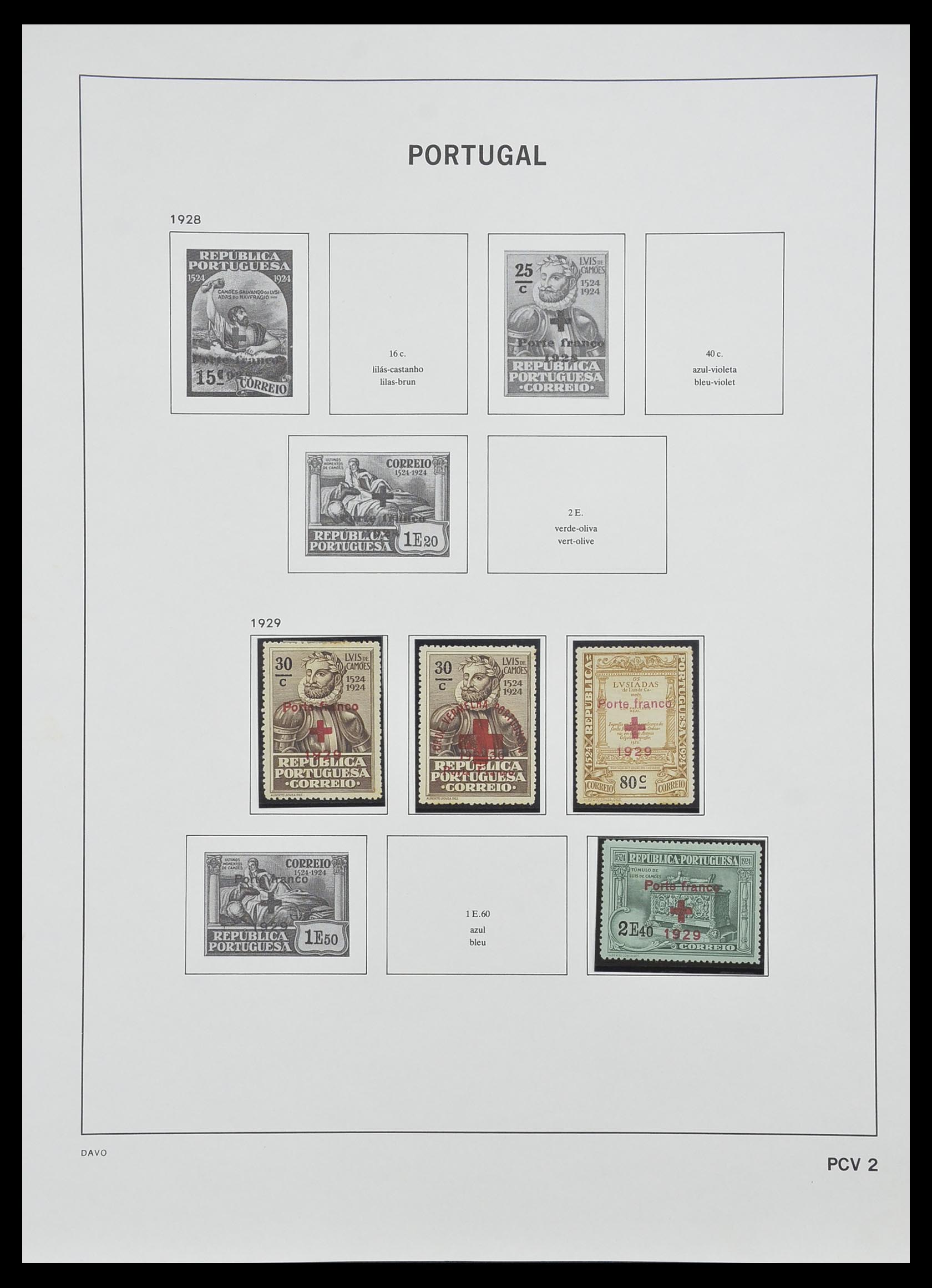 33491 137 - Postzegelverzameling 33491 Portugal 1853-2010.