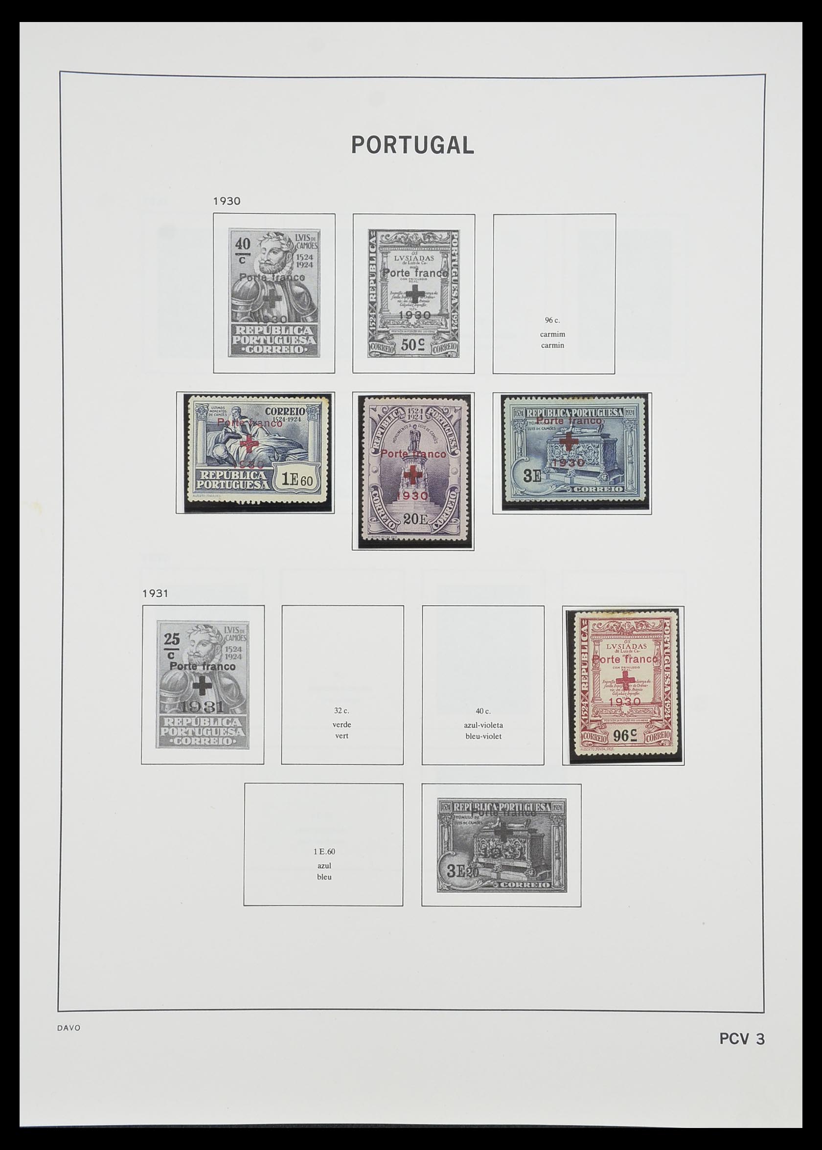 33491 138 - Postzegelverzameling 33491 Portugal 1853-2010.