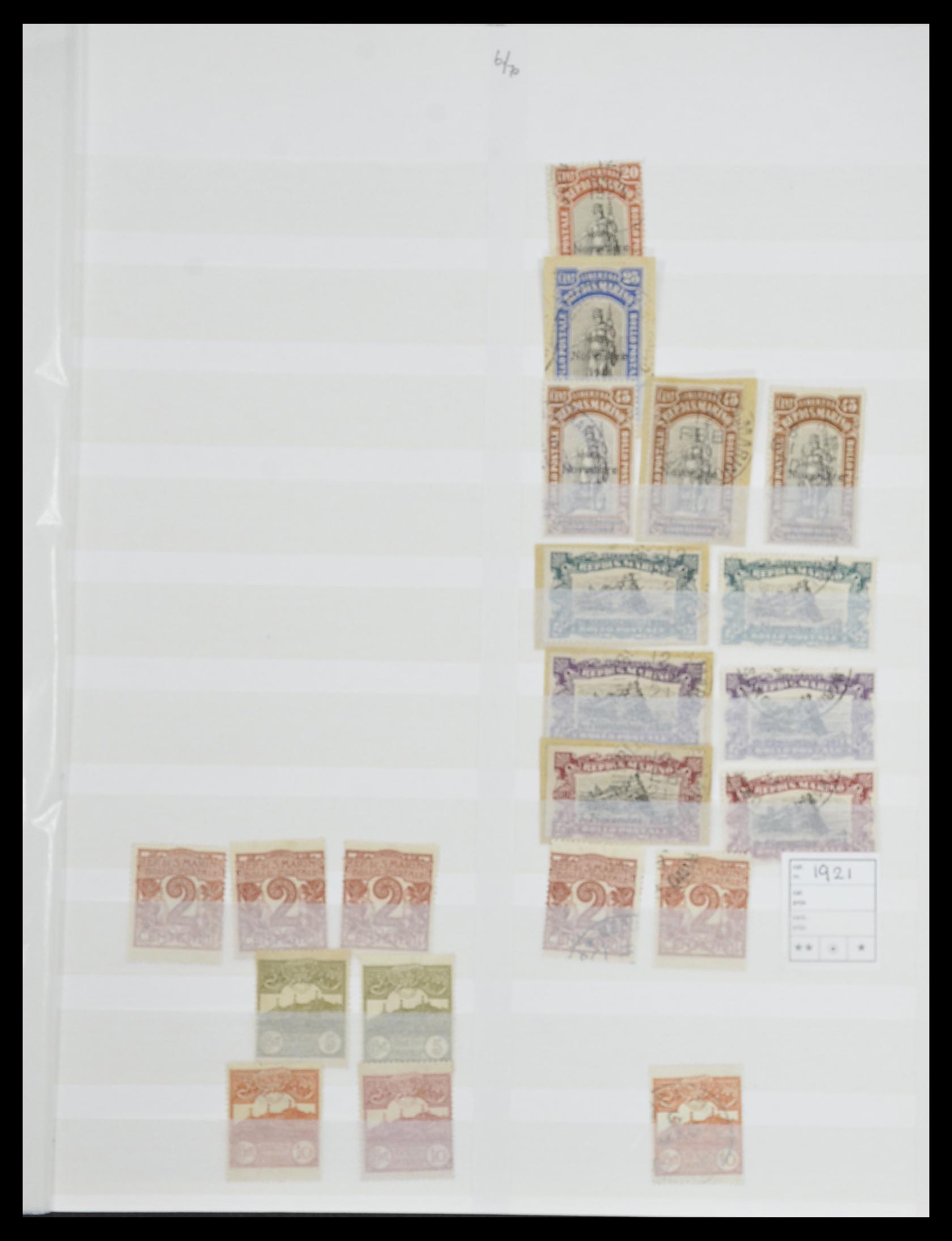 33492 007 - Postzegelverzameling 33492 San Marino 1877-1959.