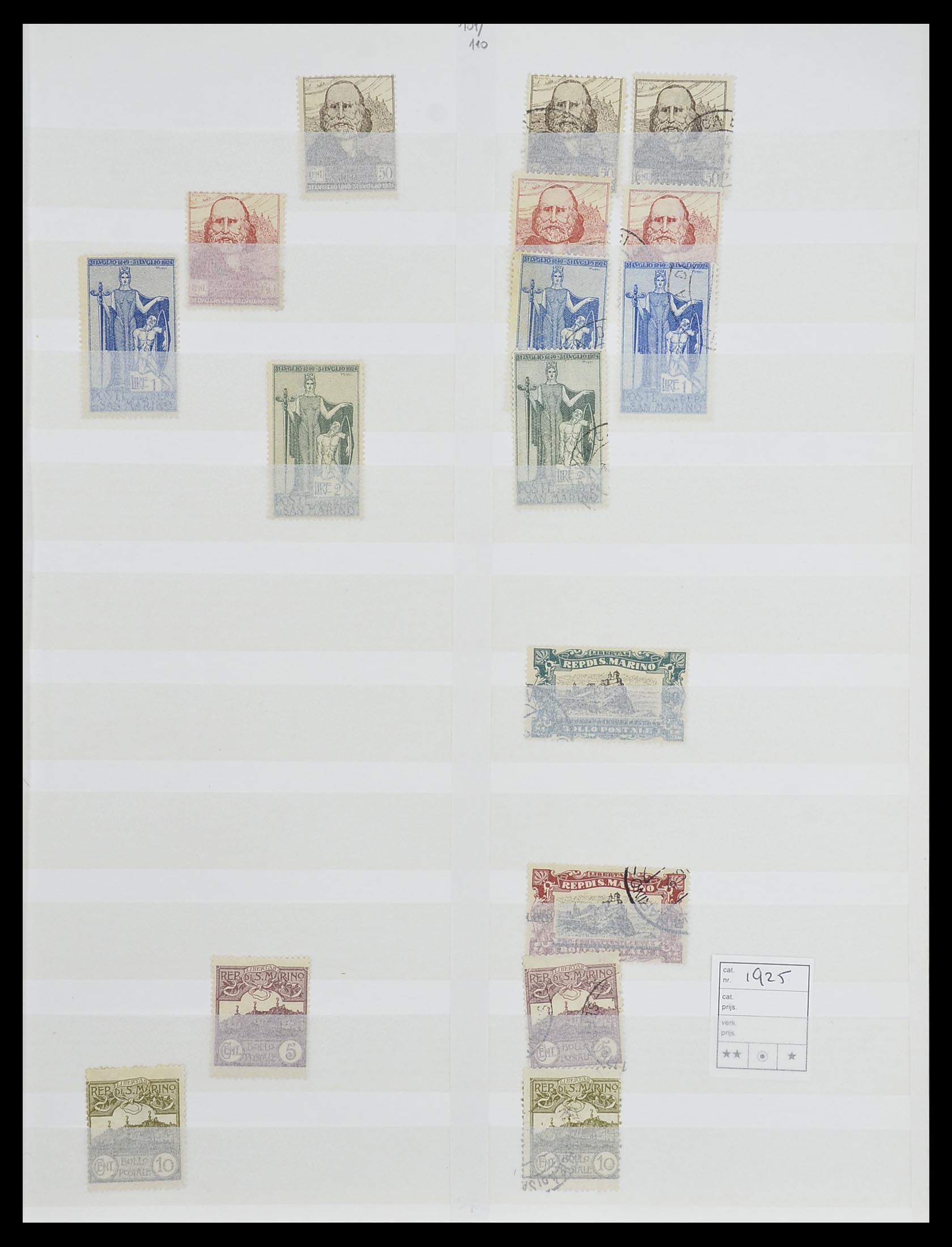 33492 011 - Postzegelverzameling 33492 San Marino 1877-1959.
