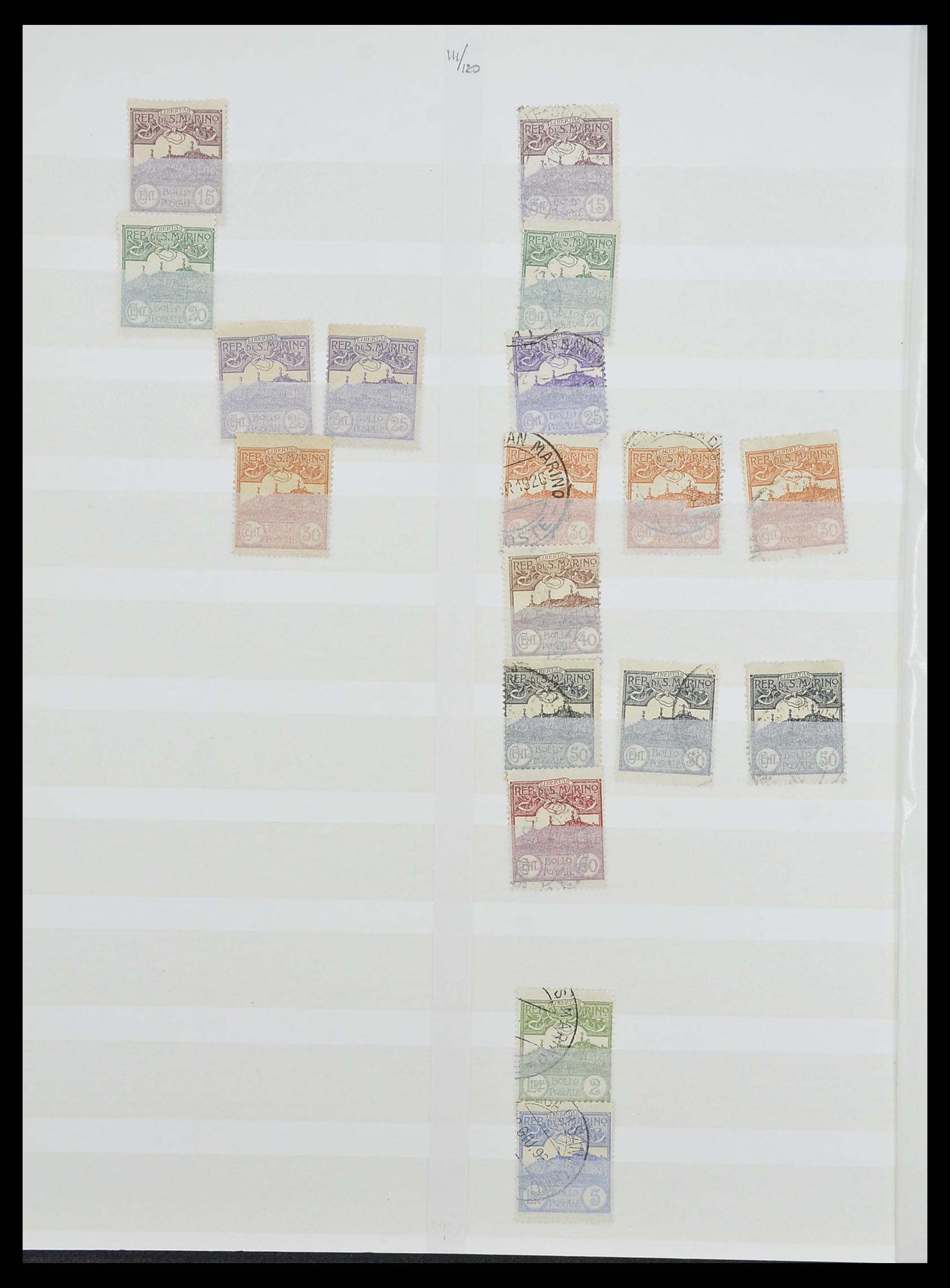 33492 012 - Stamp collection 33492 San Marino 1877-1959.