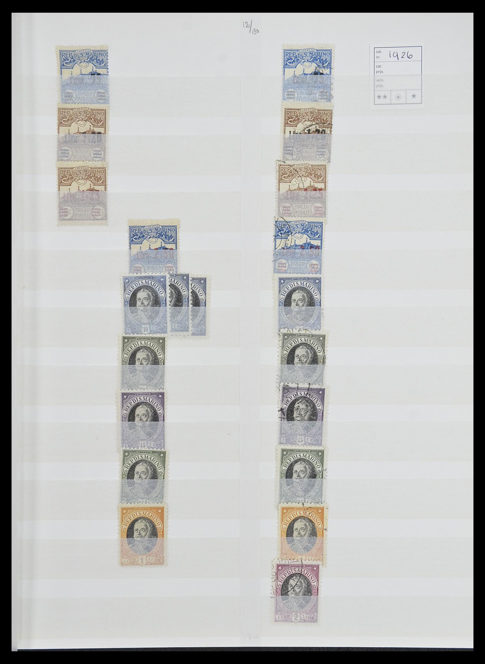 33492 013 - Postzegelverzameling 33492 San Marino 1877-1959.