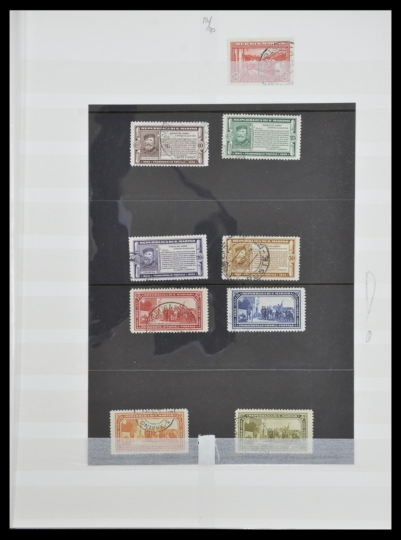 33492 019 - Stamp collection 33492 San Marino 1877-1959.
