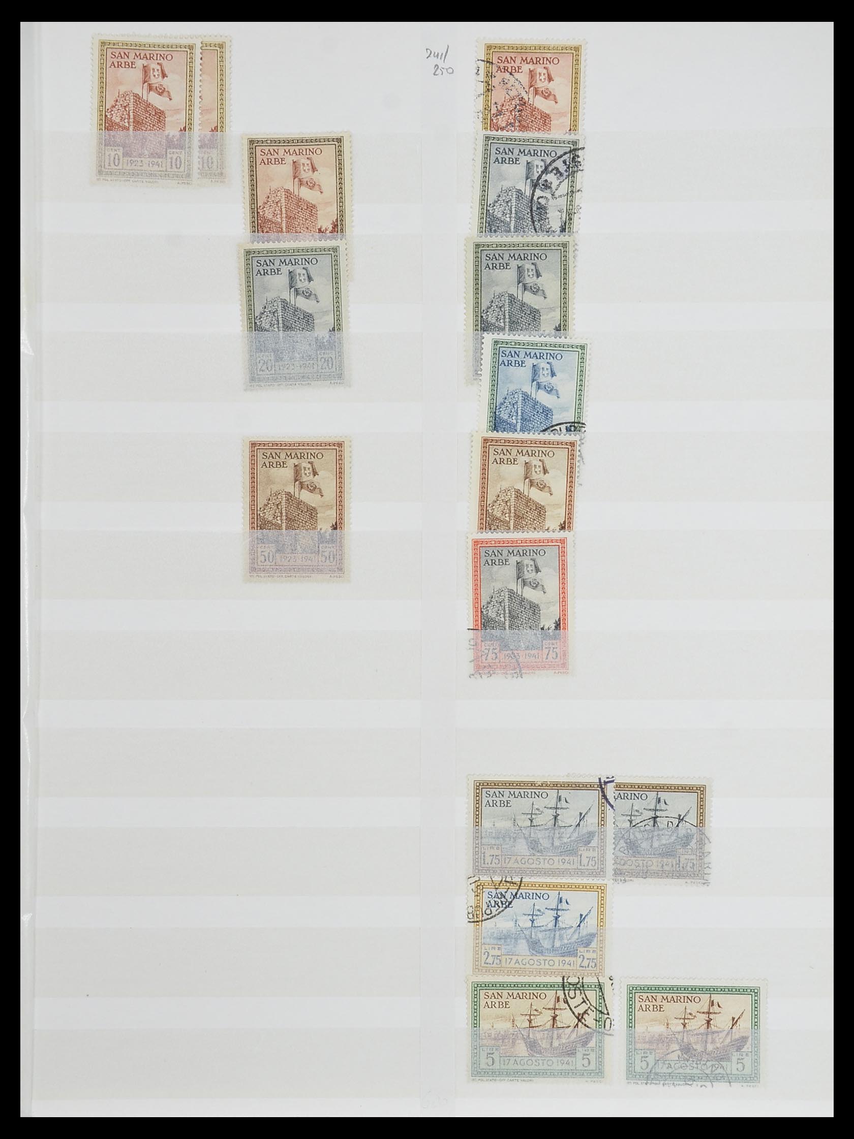 33492 025 - Postzegelverzameling 33492 San Marino 1877-1959.
