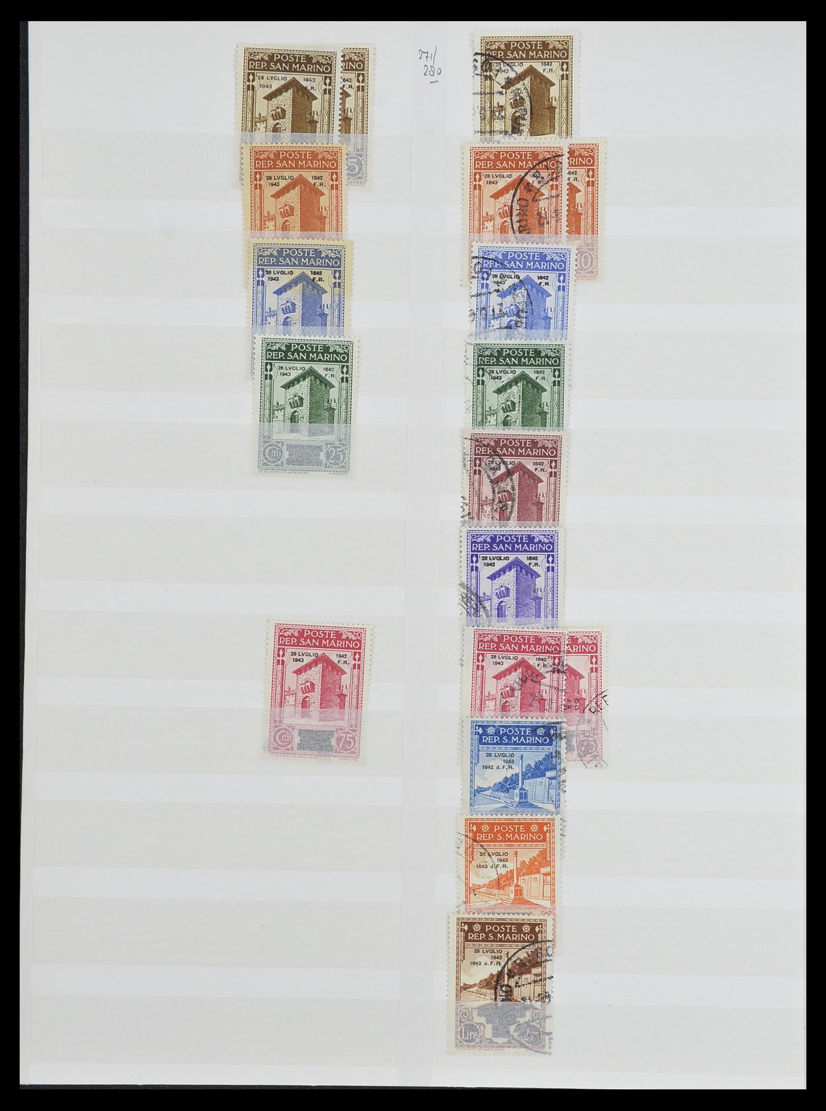 33492 028 - Stamp collection 33492 San Marino 1877-1959.