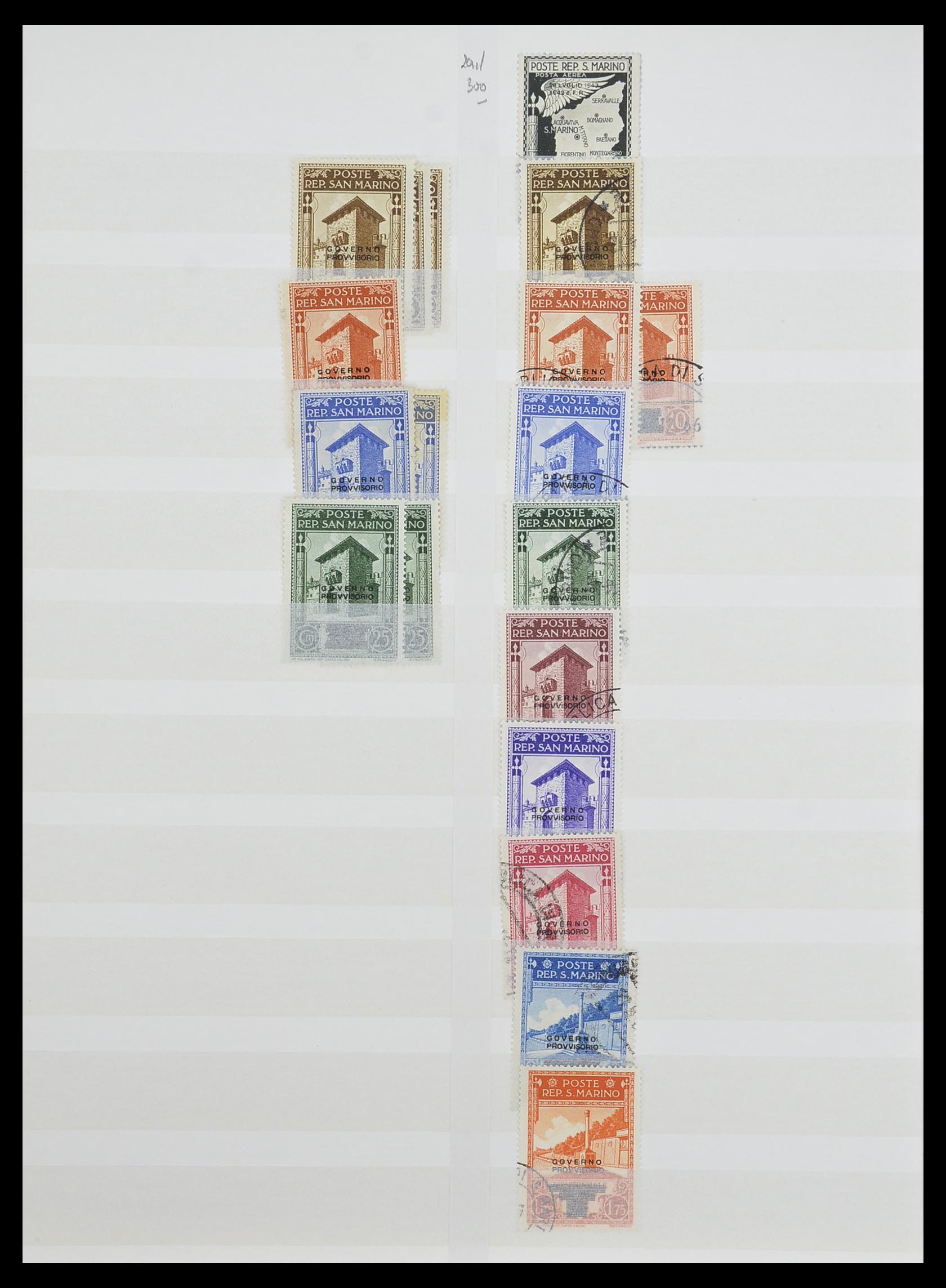 33492 030 - Postzegelverzameling 33492 San Marino 1877-1959.