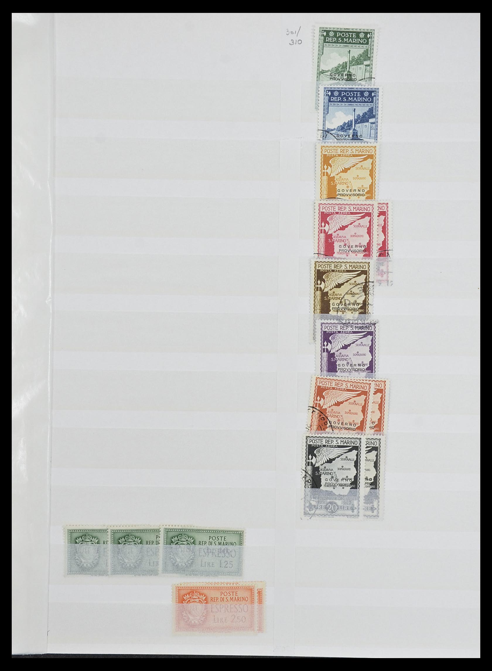 33492 031 - Stamp collection 33492 San Marino 1877-1959.