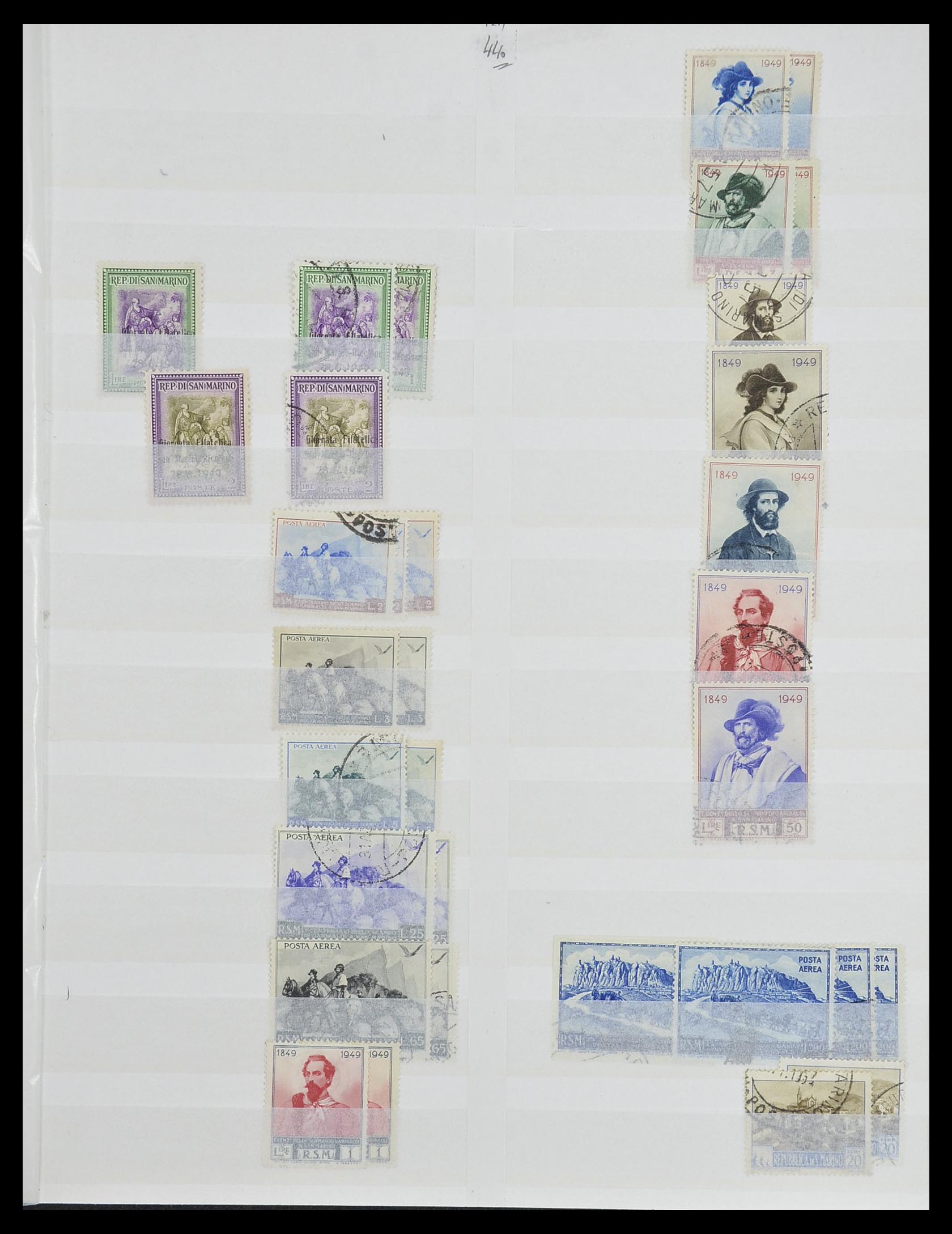 33492 041 - Stamp collection 33492 San Marino 1877-1959.