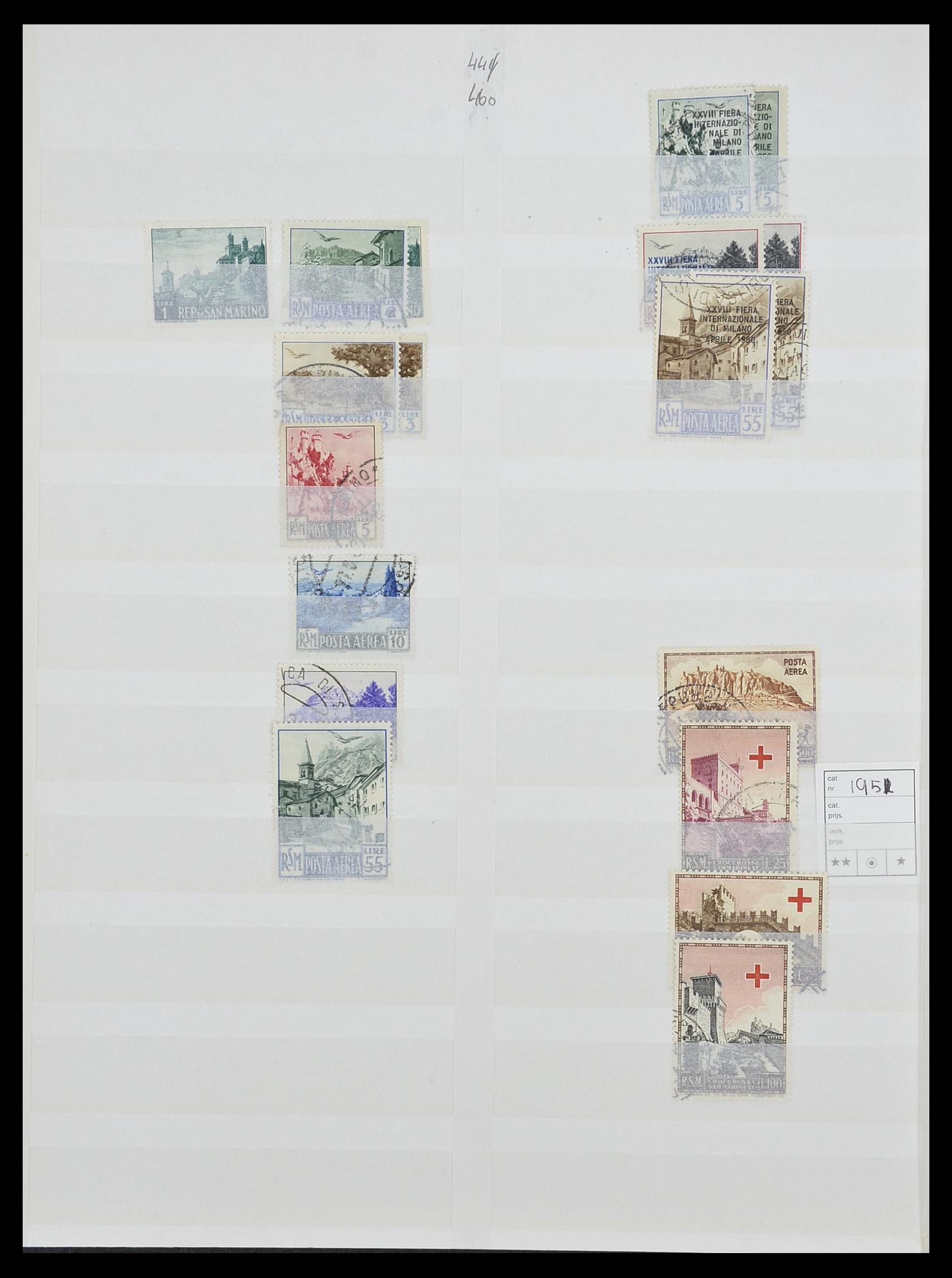 33492 042 - Stamp collection 33492 San Marino 1877-1959.
