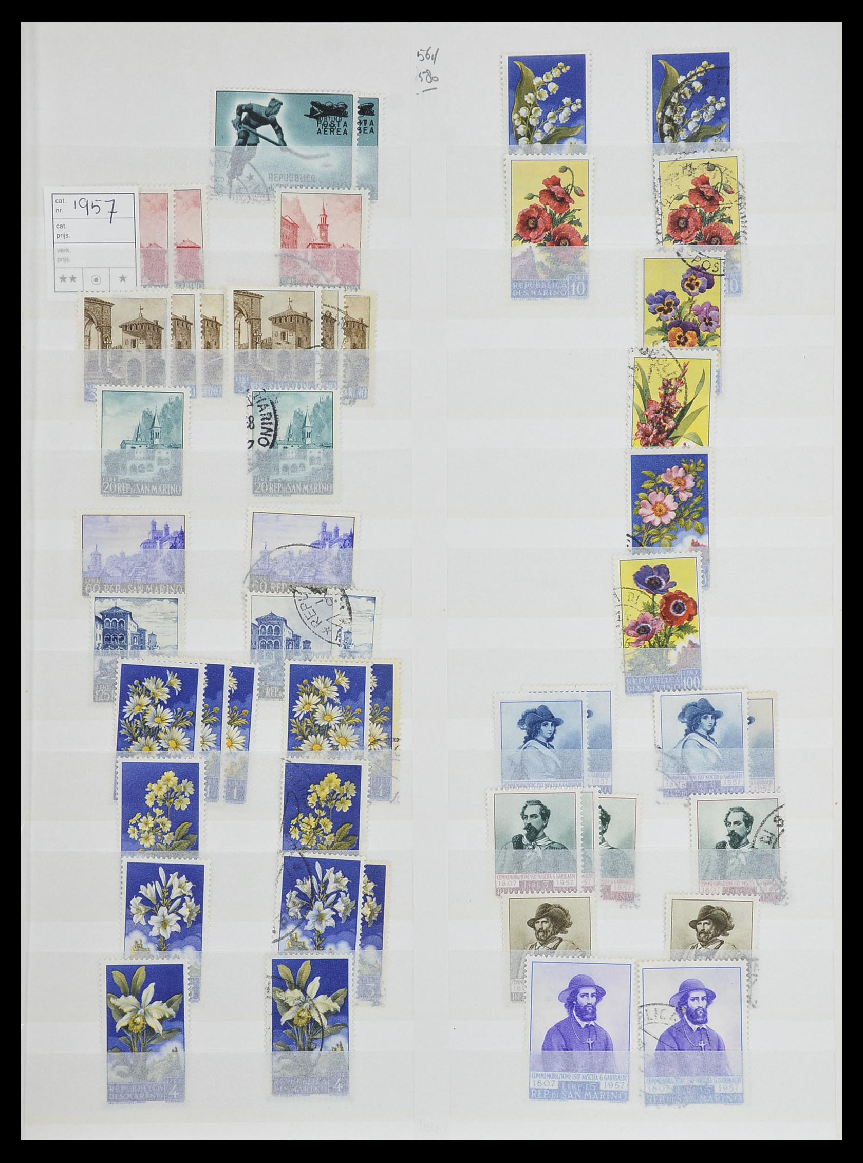 33492 048 - Postzegelverzameling 33492 San Marino 1877-1959.