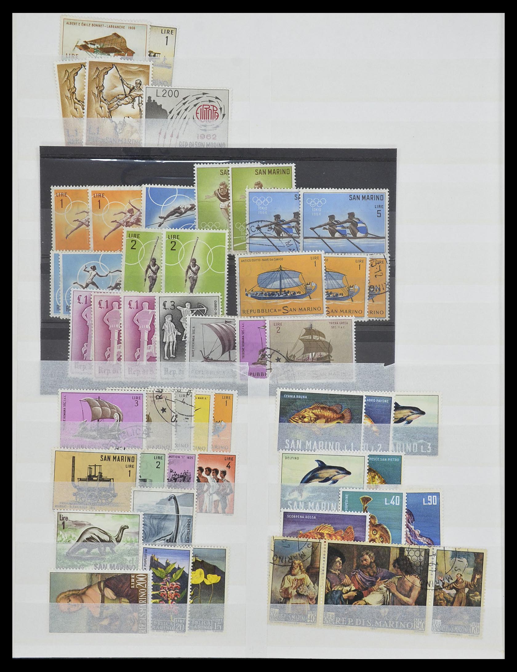 33492 059 - Postzegelverzameling 33492 San Marino 1877-1959.