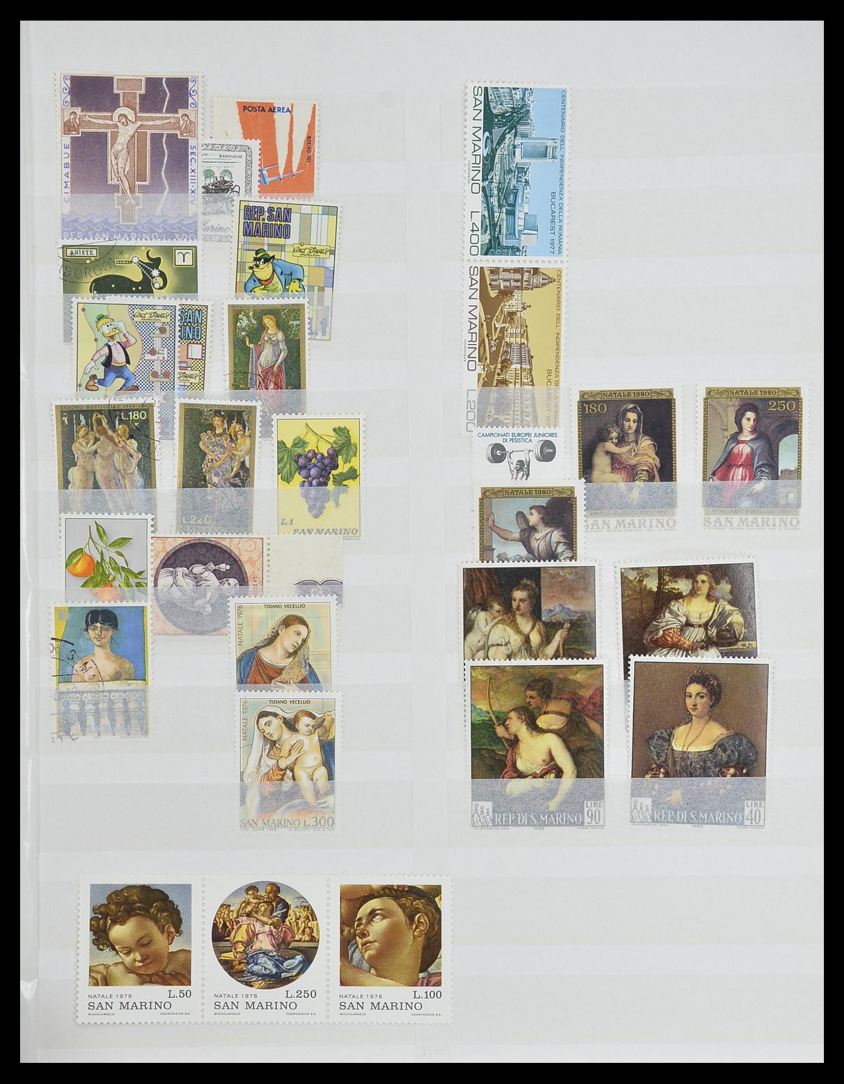 33492 060 - Postzegelverzameling 33492 San Marino 1877-1959.