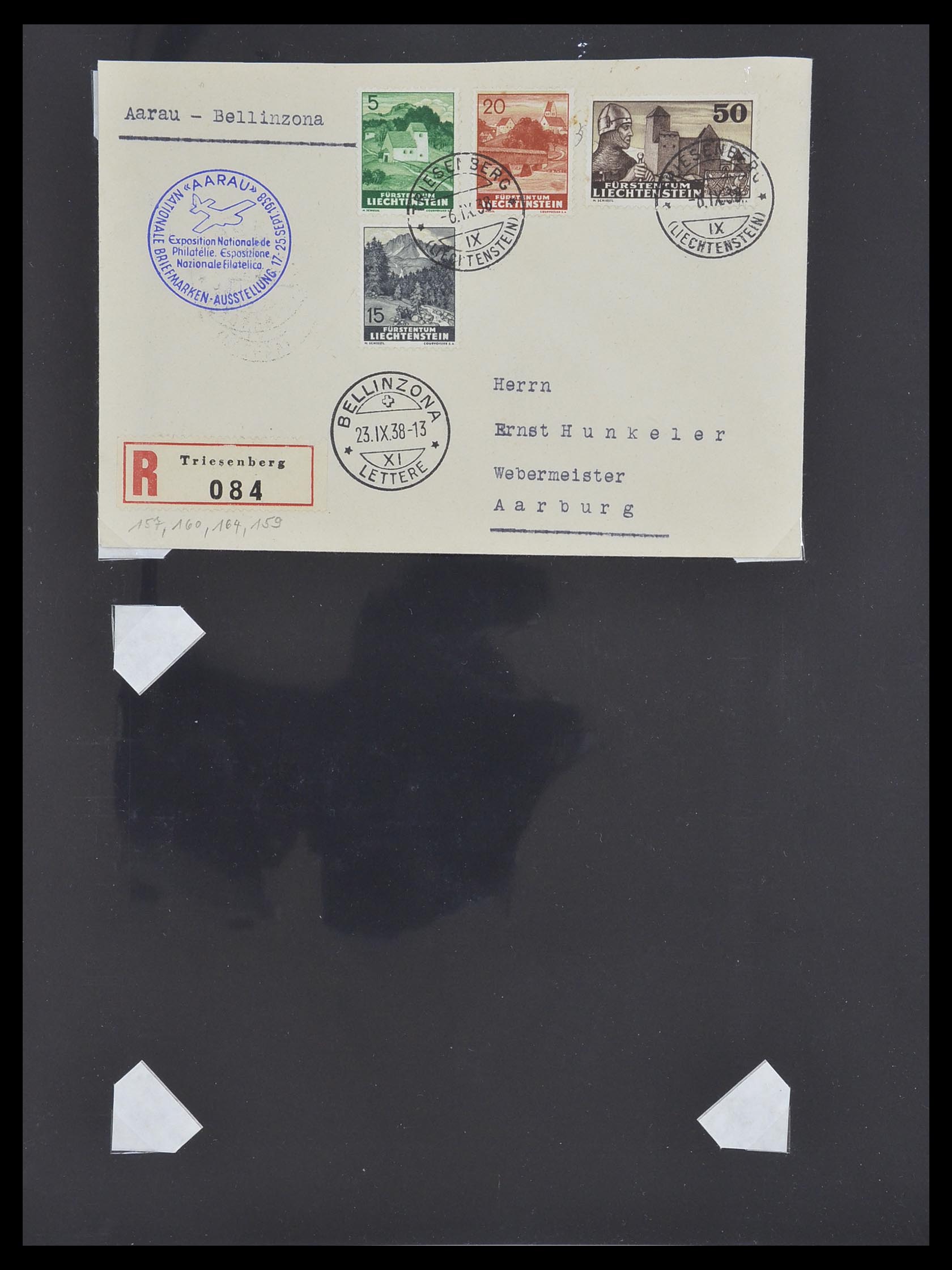 33493 027 - Stamp collection 33493 Liechtenstein 1912-2008.