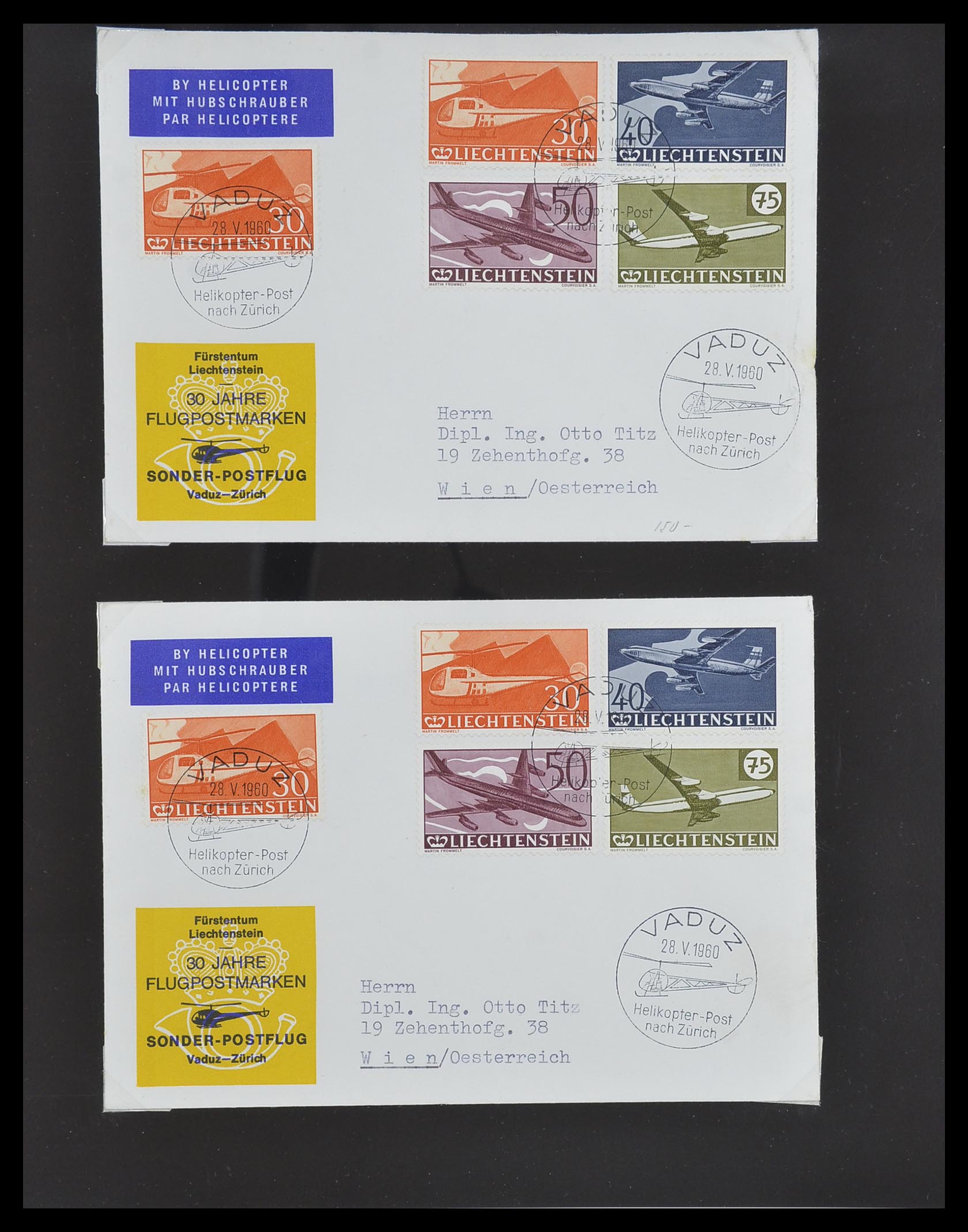 33493 042 - Stamp collection 33493 Liechtenstein 1912-2008.