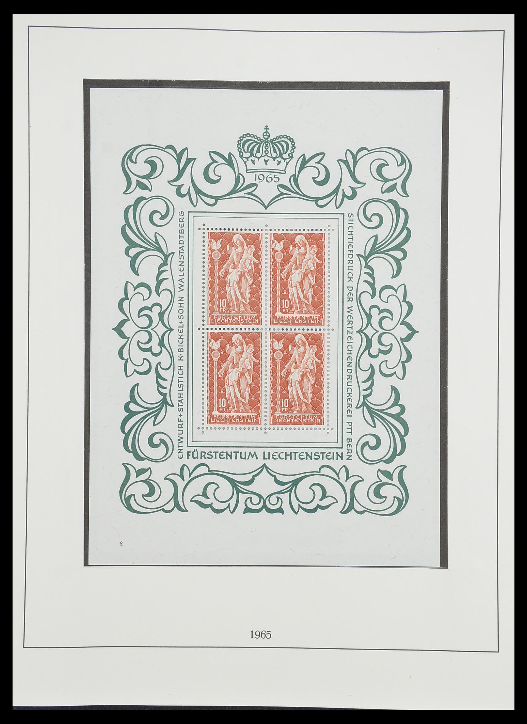 33493 065 - Postzegelverzameling 33493 Liechtenstein 1912-2008.