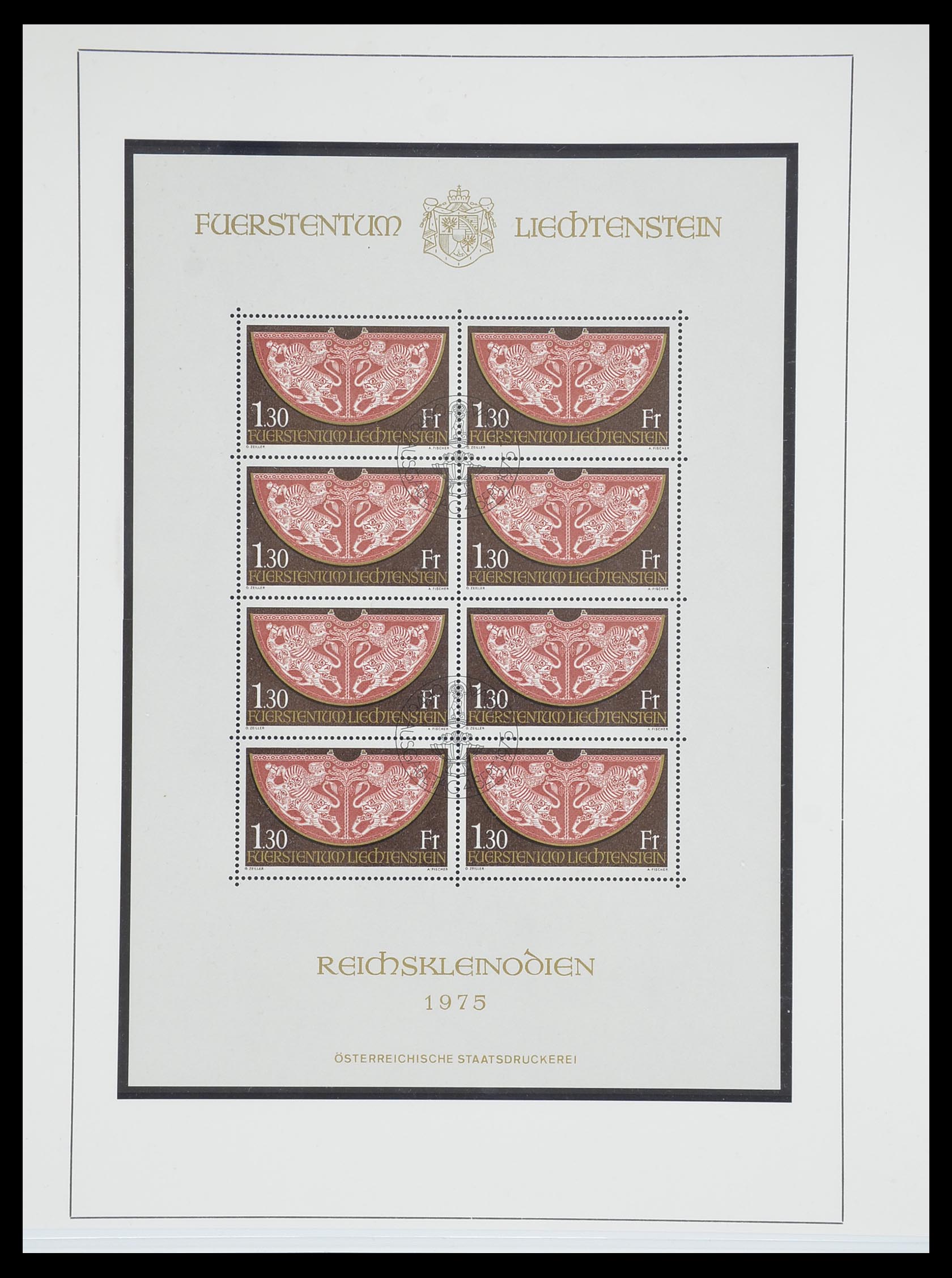 33493 094 - Postzegelverzameling 33493 Liechtenstein 1912-2008.