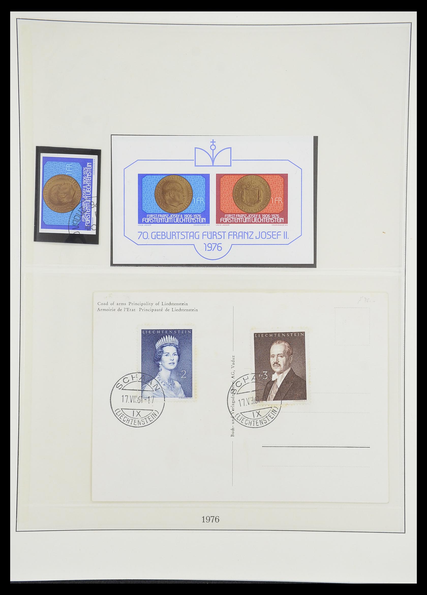 33493 097 - Stamp collection 33493 Liechtenstein 1912-2008.