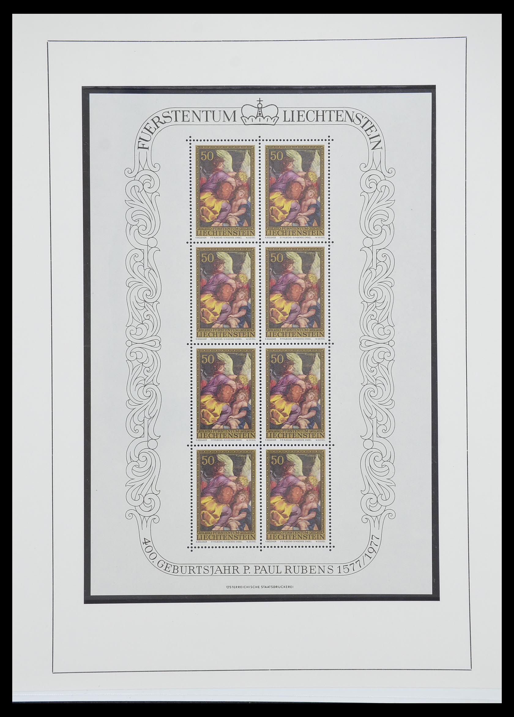 33493 099 - Stamp collection 33493 Liechtenstein 1912-2008.
