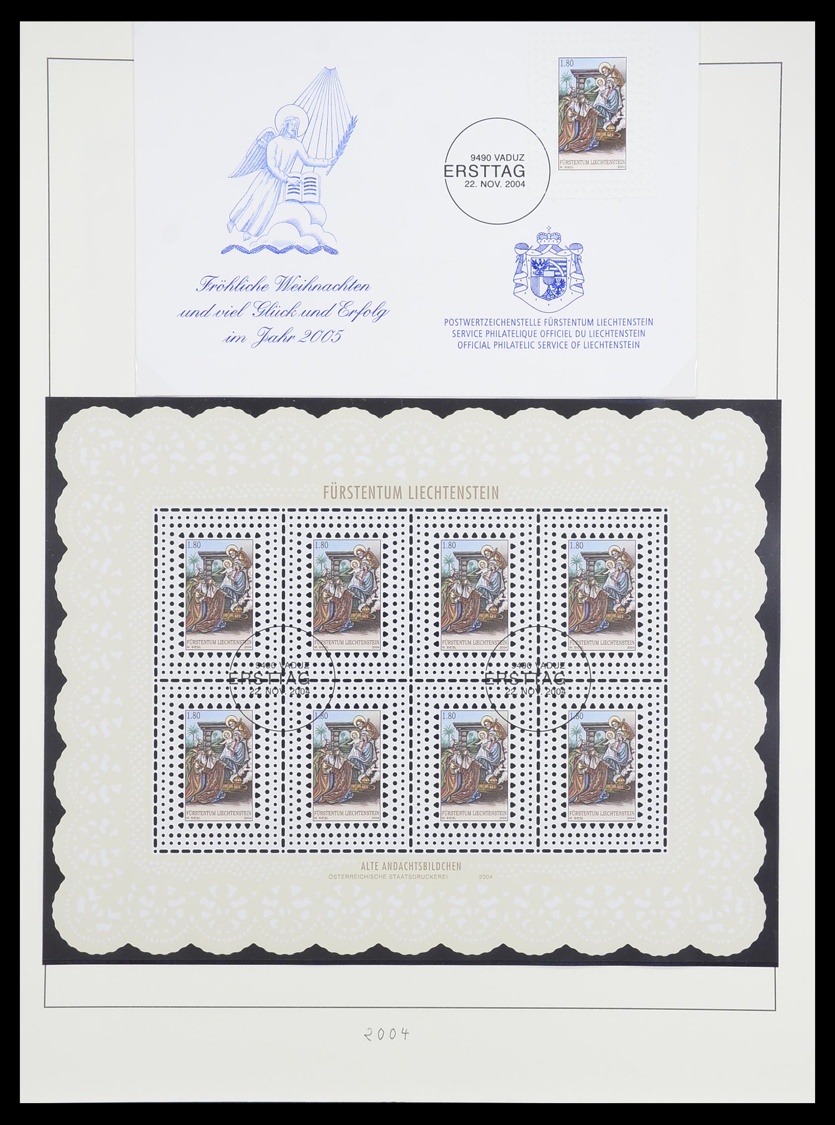 33493 191 - Postzegelverzameling 33493 Liechtenstein 1912-2008.