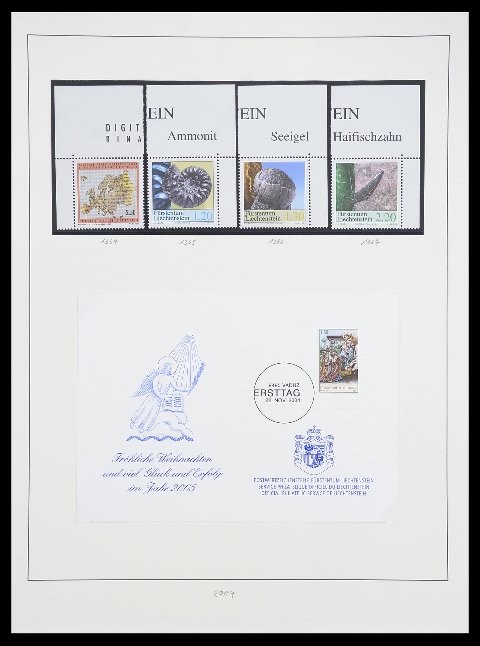 33493 192 - Postzegelverzameling 33493 Liechtenstein 1912-2008.