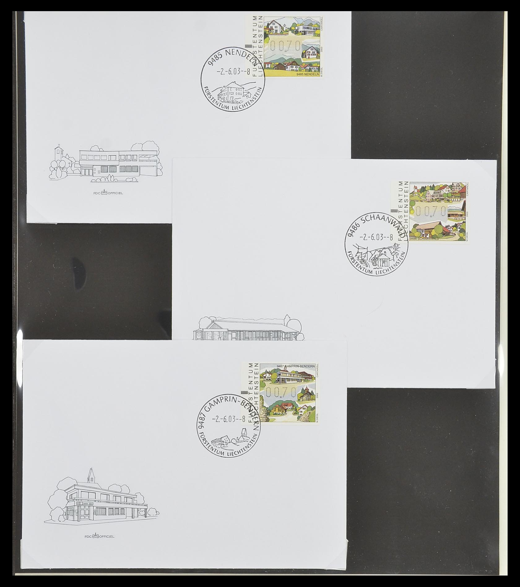 33493 193 - Stamp collection 33493 Liechtenstein 1912-2008.
