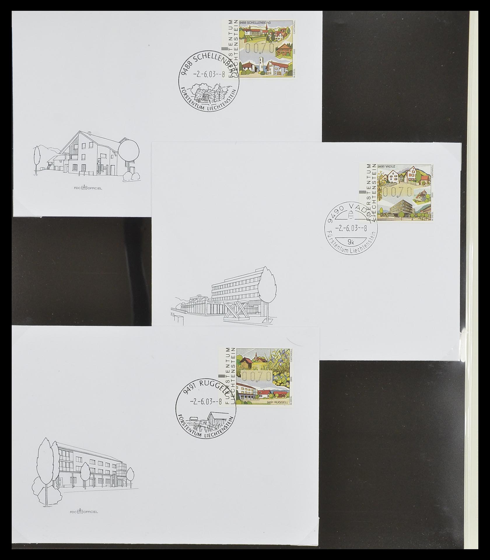 33493 194 - Postzegelverzameling 33493 Liechtenstein 1912-2008.