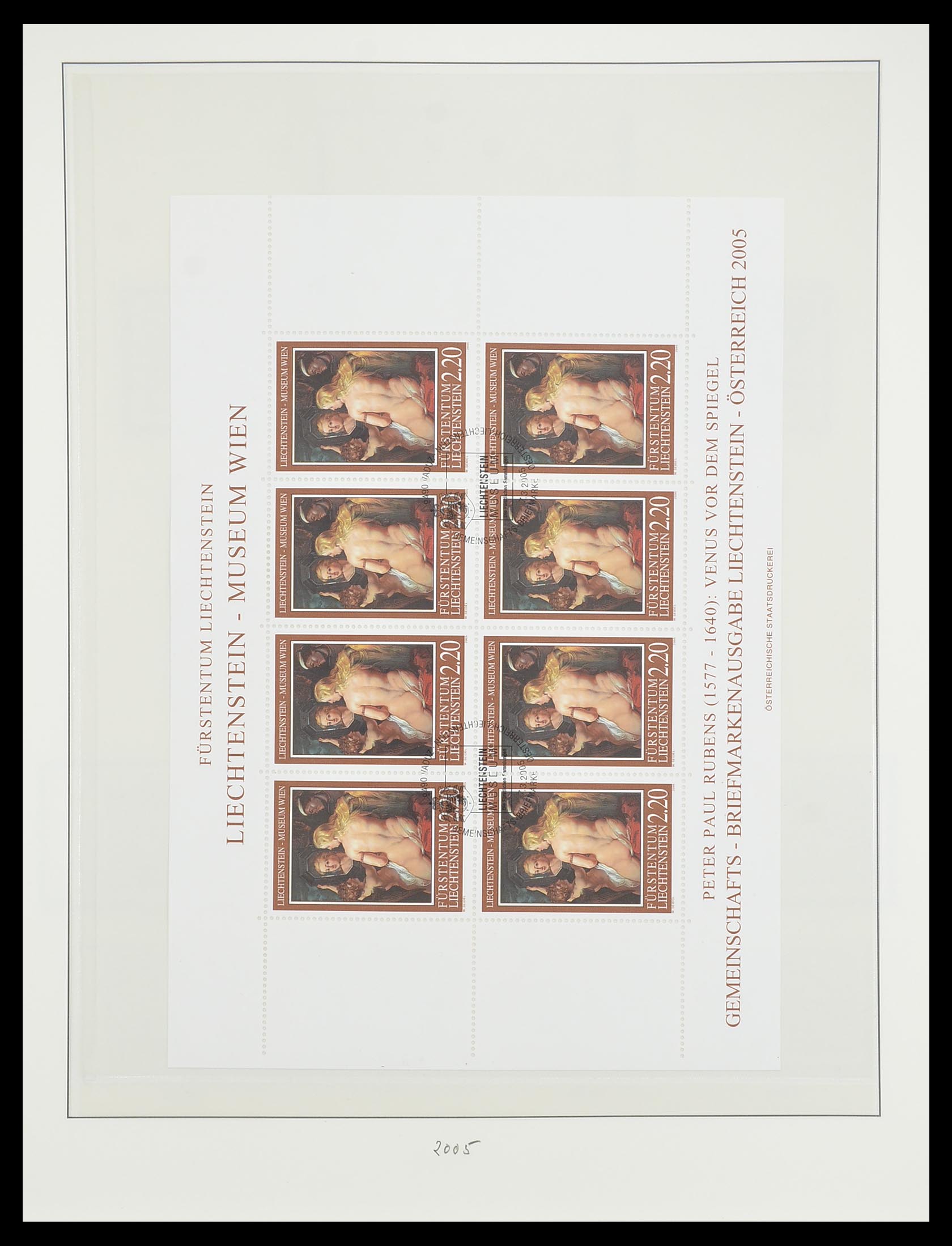 33493 198 - Postzegelverzameling 33493 Liechtenstein 1912-2008.
