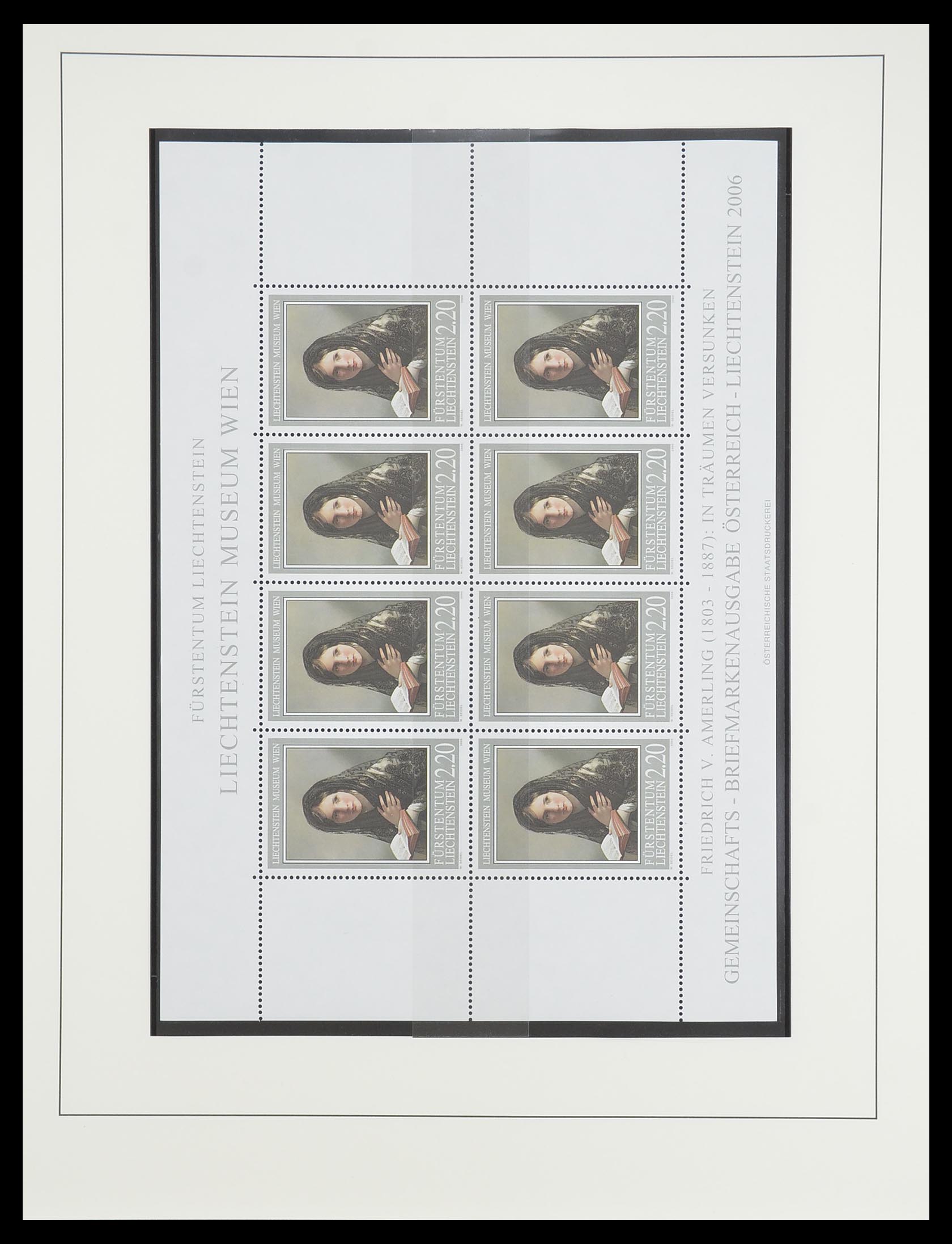 33493 205 - Stamp collection 33493 Liechtenstein 1912-2008.