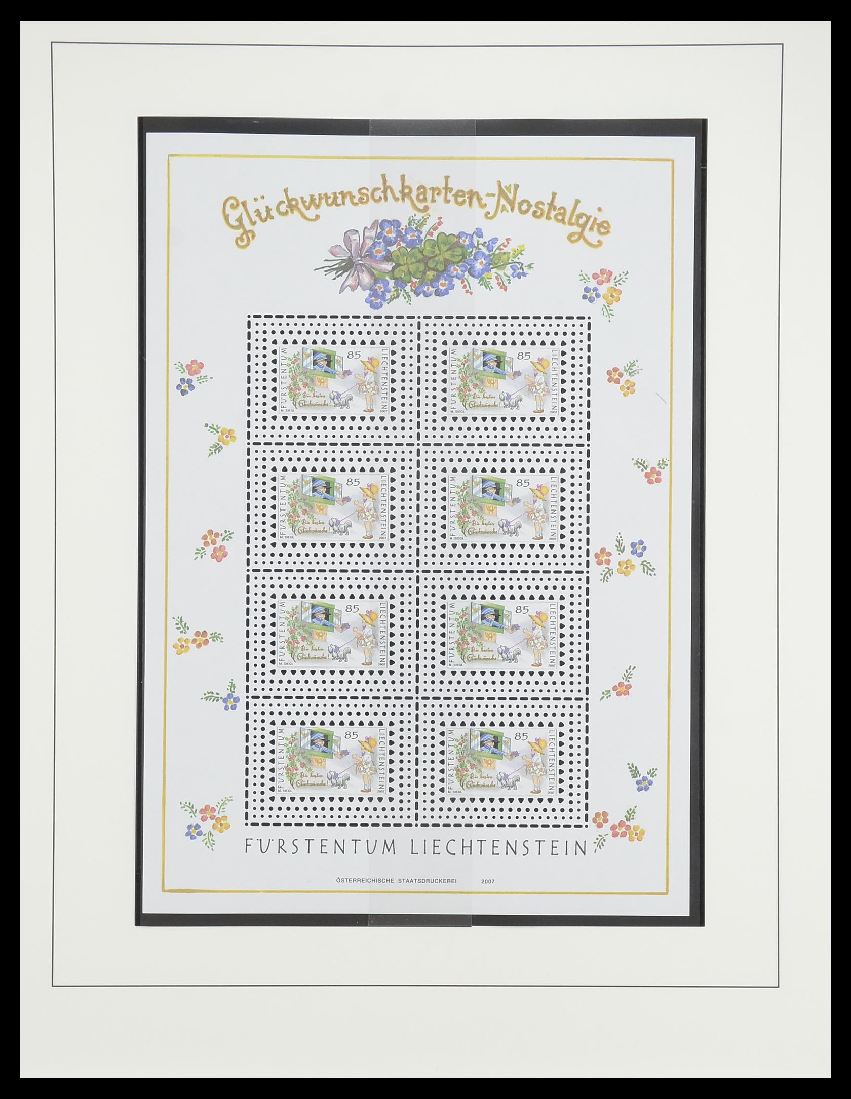 33493 211 - Postzegelverzameling 33493 Liechtenstein 1912-2008.