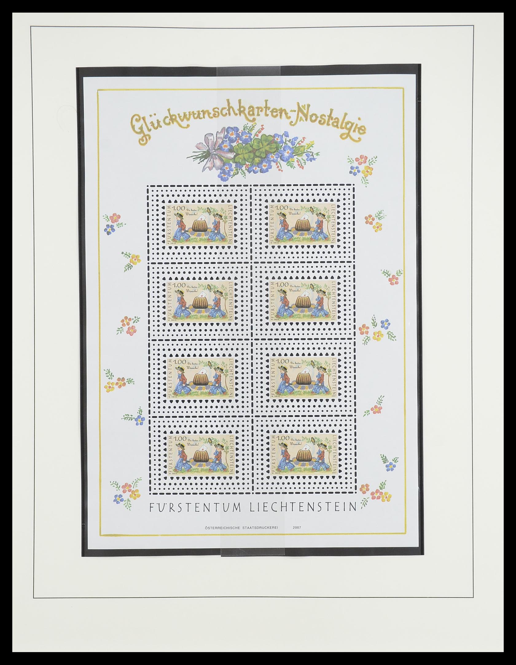 33493 212 - Postzegelverzameling 33493 Liechtenstein 1912-2008.