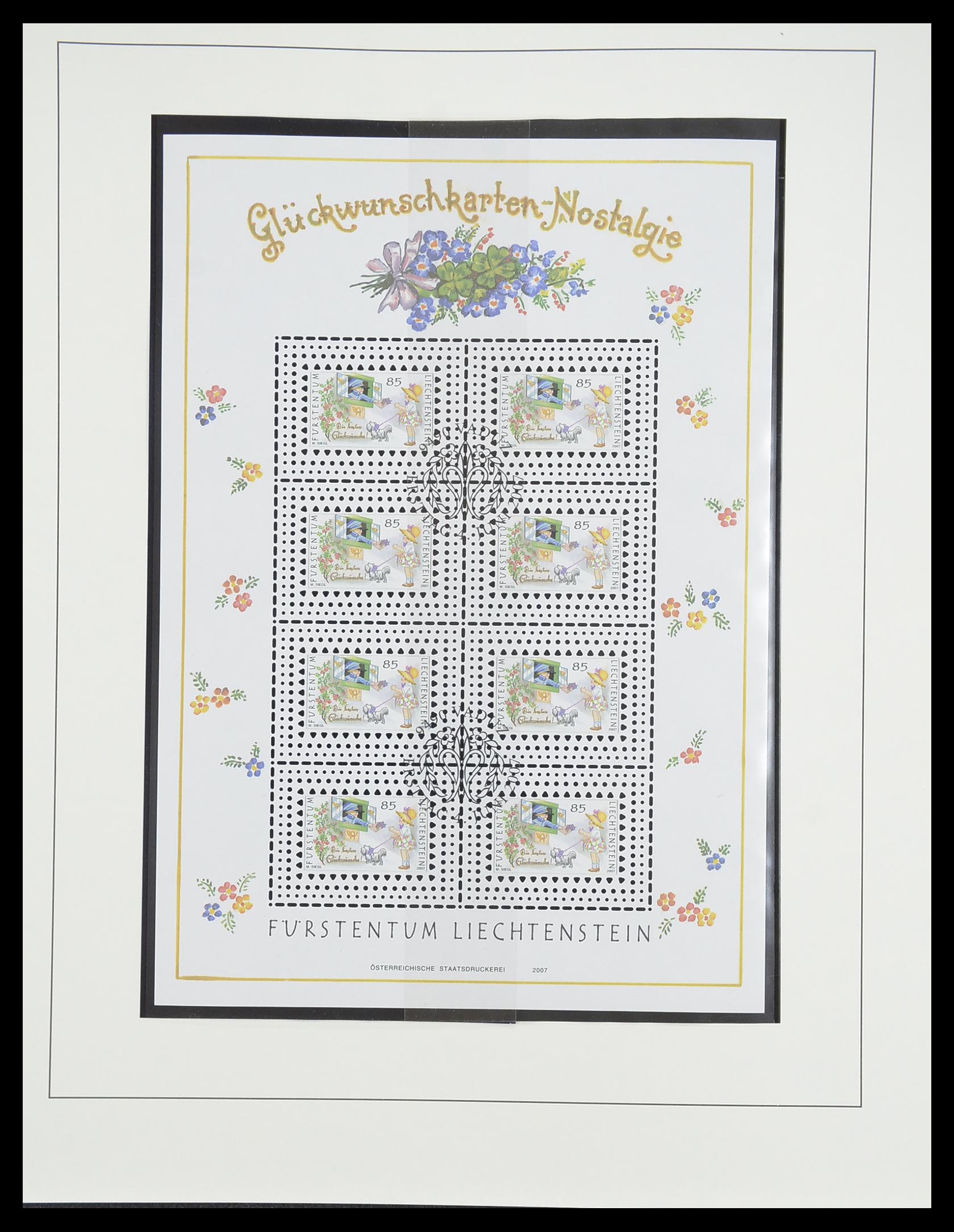 33493 214 - Stamp collection 33493 Liechtenstein 1912-2008.