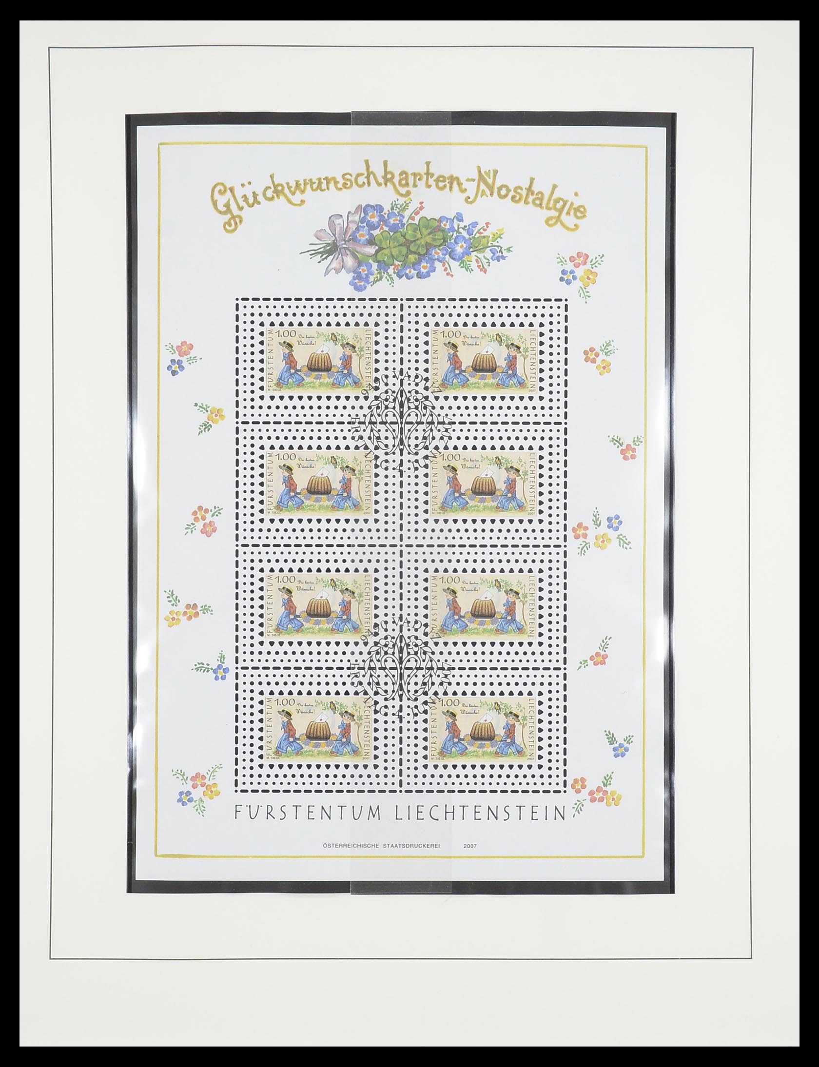 33493 215 - Stamp collection 33493 Liechtenstein 1912-2008.