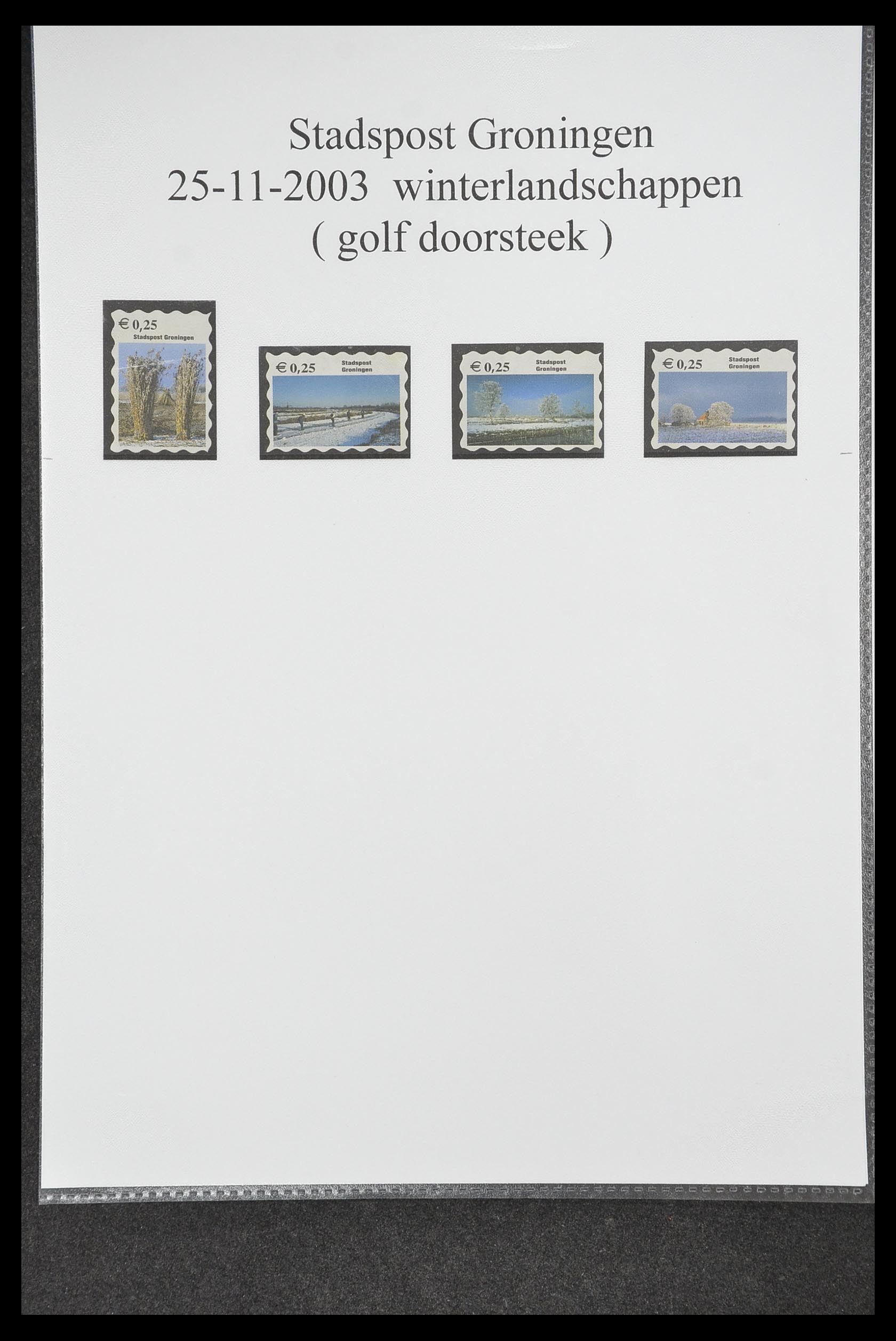 33500 0046 - Stamp collection 33500 Netherlands local post 1969-2019!!