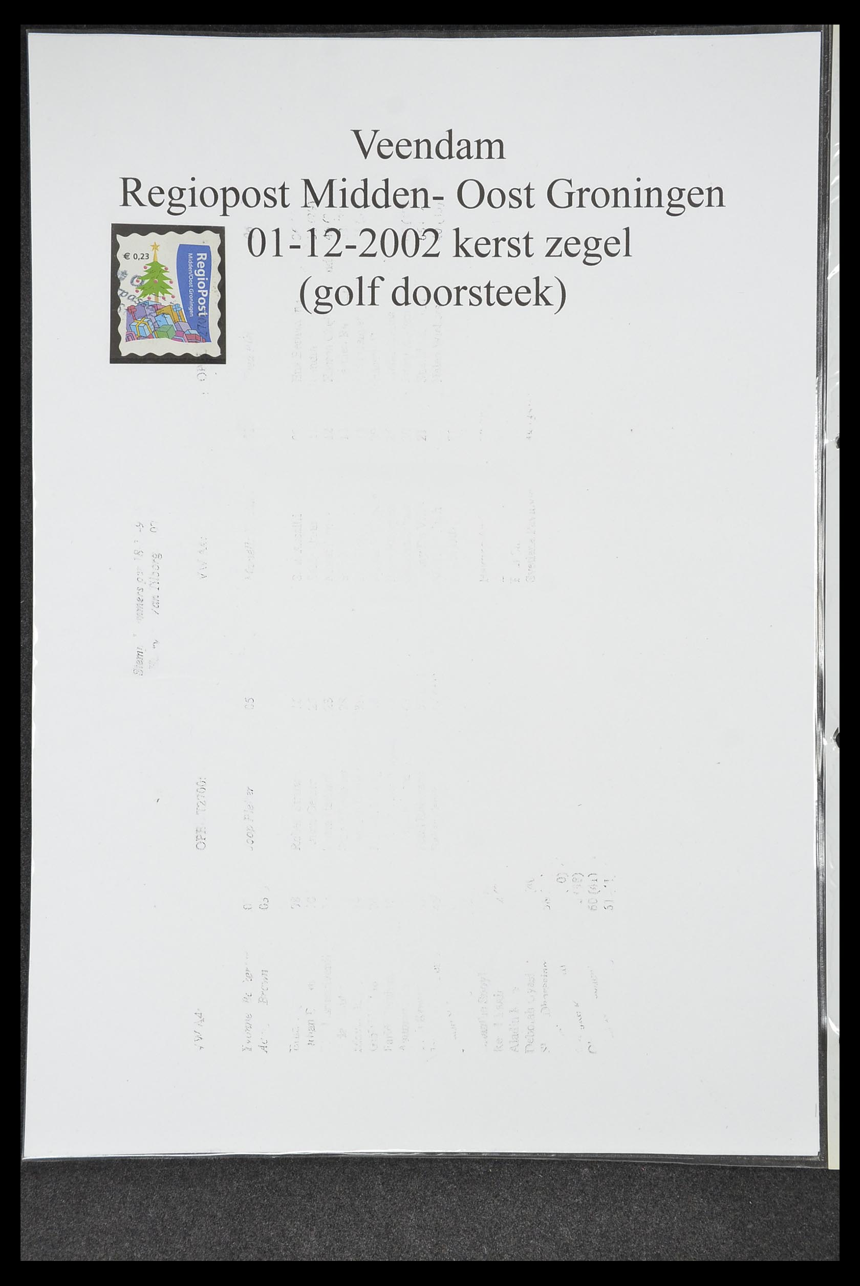 33500 0114 - Postzegelverzameling 33500 Nederland stadspost 1969-2019!!