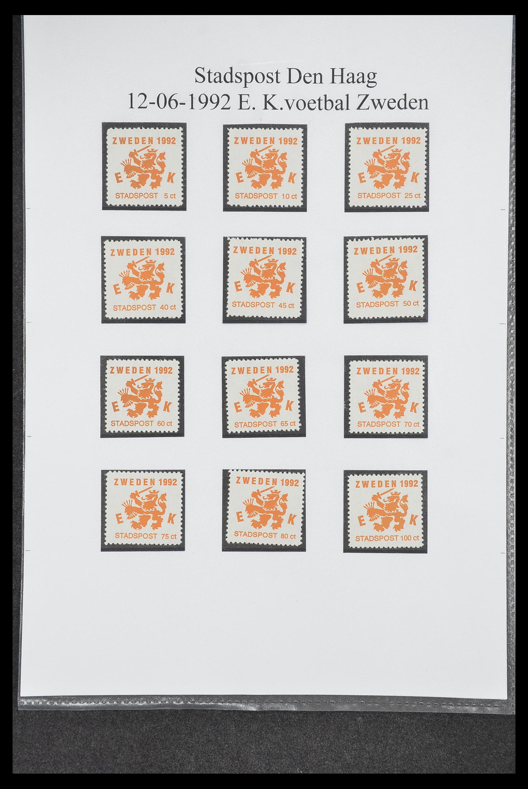 33500 0186 - Postzegelverzameling 33500 Nederland stadspost 1969-2019!!