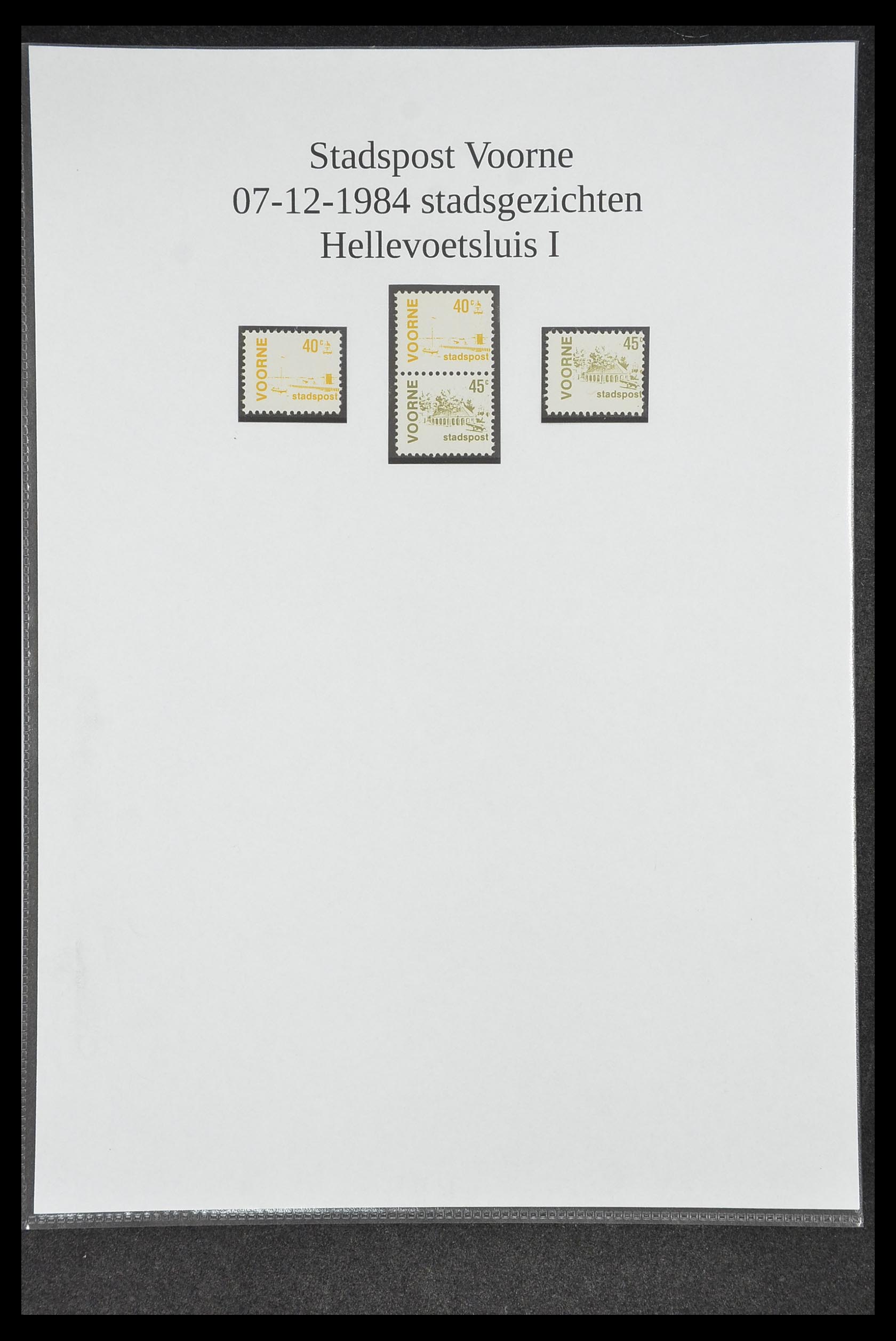33500 0227 - Postzegelverzameling 33500 Nederland stadspost 1969-2019!!