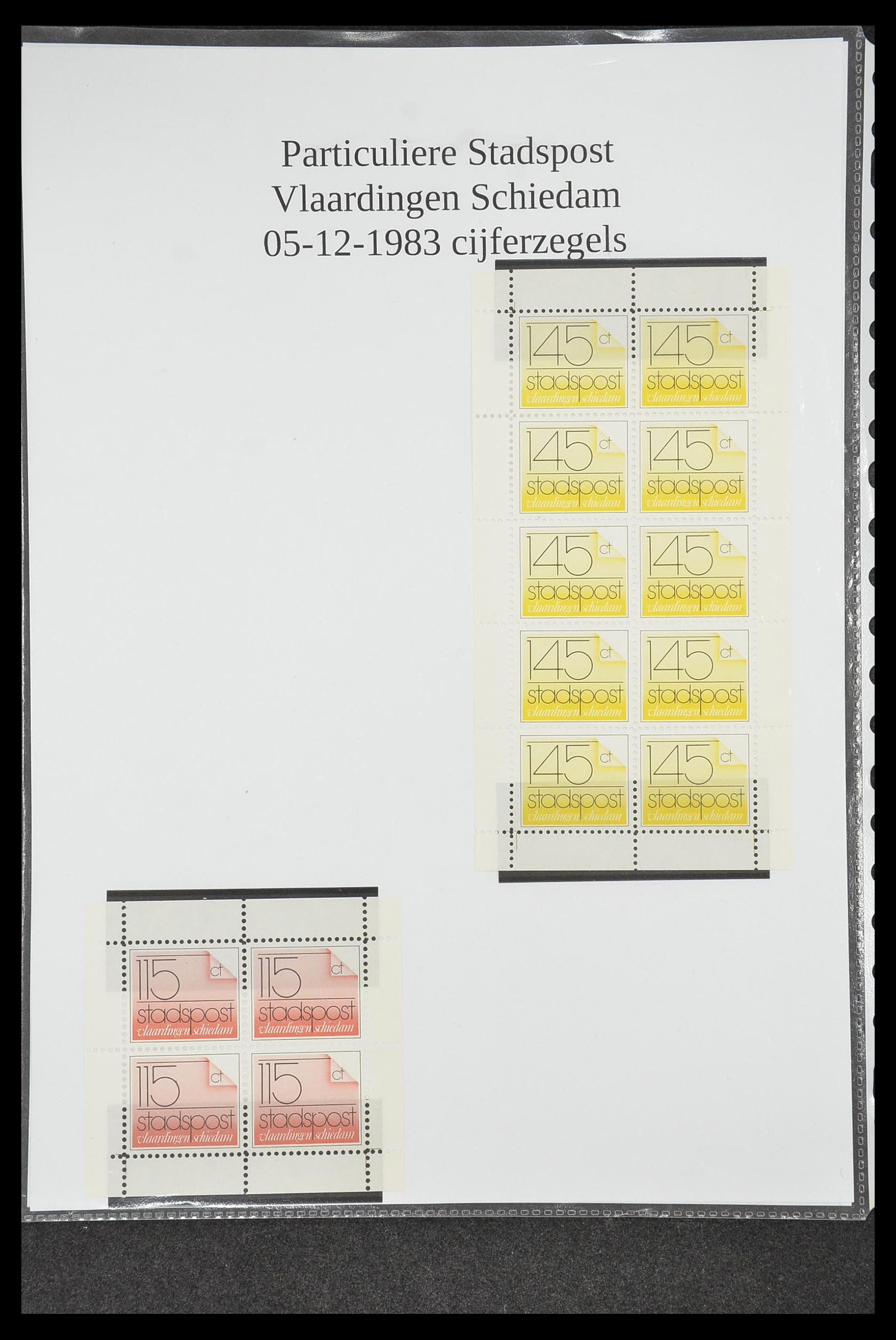 33500 0256 - Postzegelverzameling 33500 Nederland stadspost 1969-2019!!