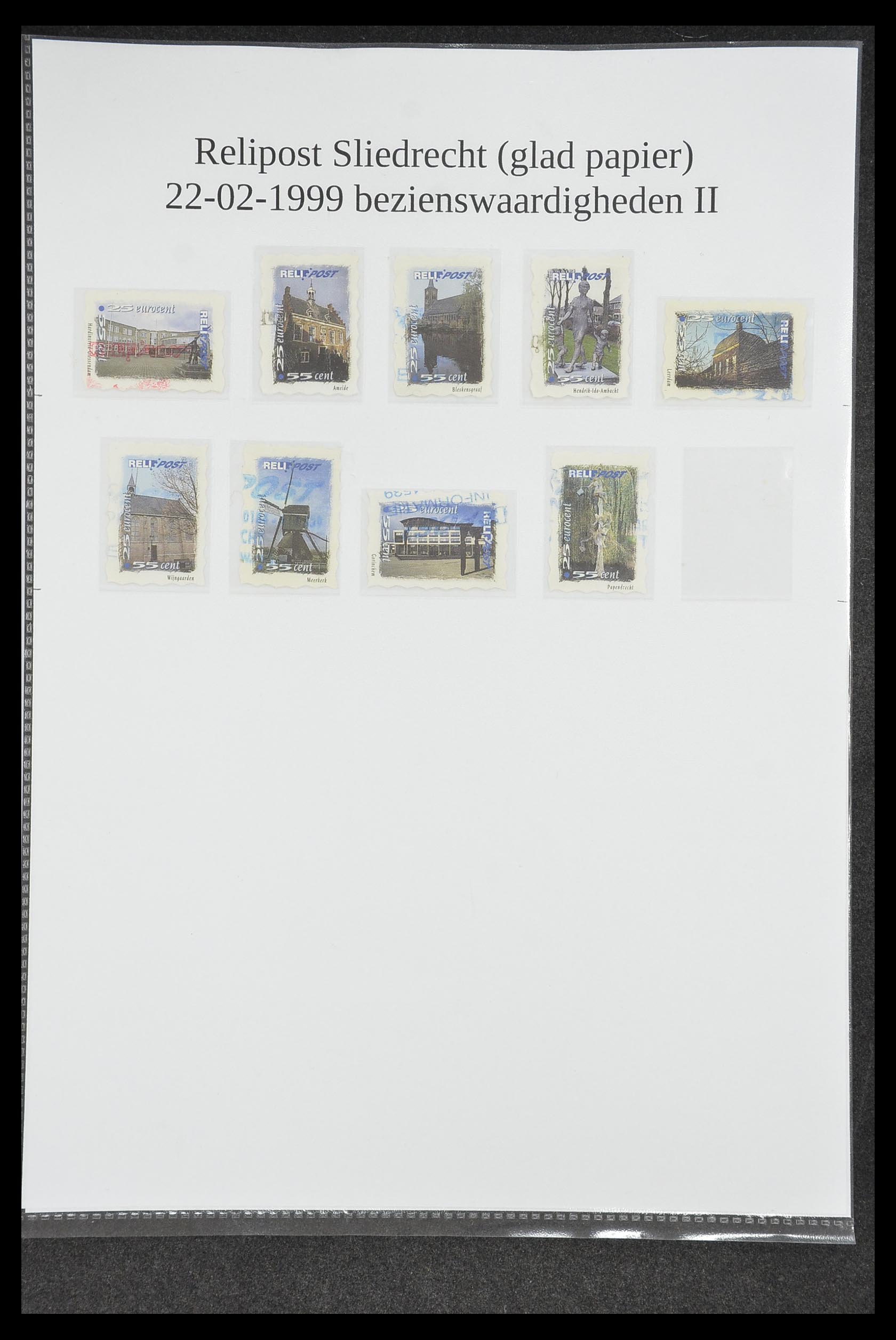 33500 0278 - Postzegelverzameling 33500 Nederland stadspost 1969-2019!!