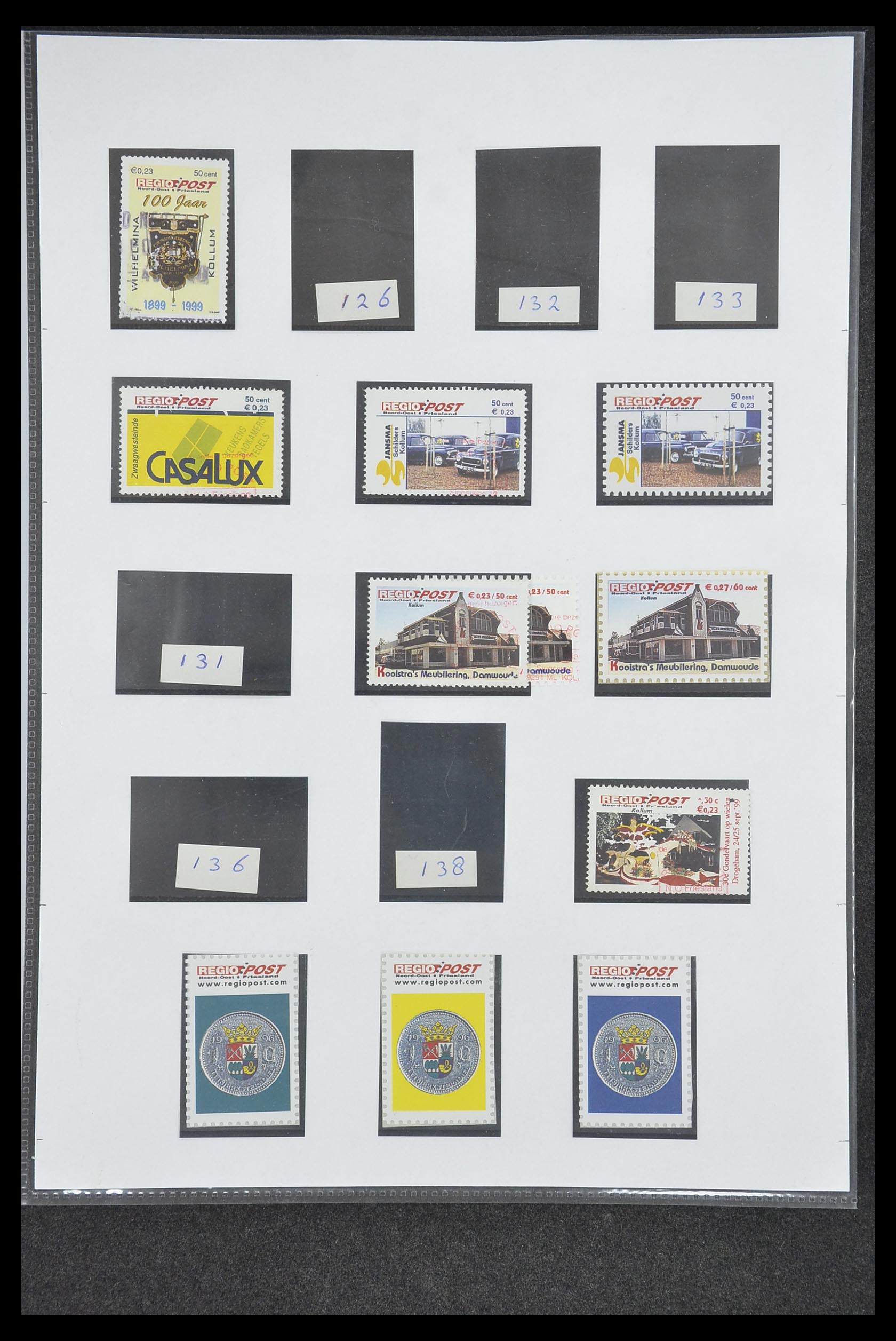 33500 0369 - Postzegelverzameling 33500 Nederland stadspost 1969-2019!!