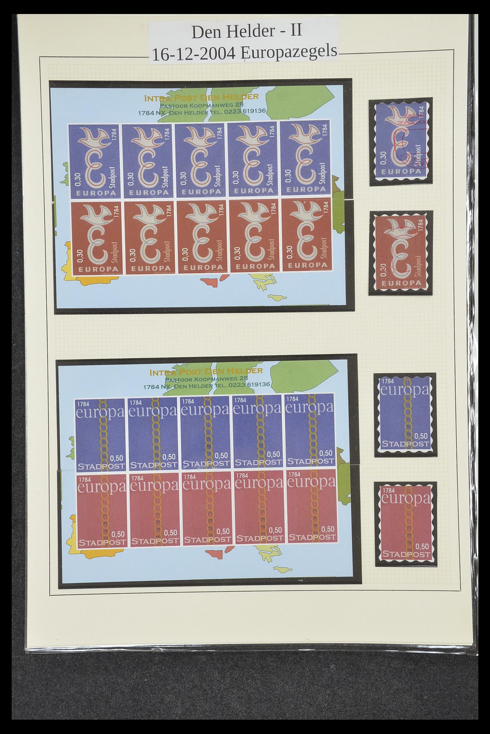 33500 0565 - Postzegelverzameling 33500 Nederland stadspost 1969-2019!!
